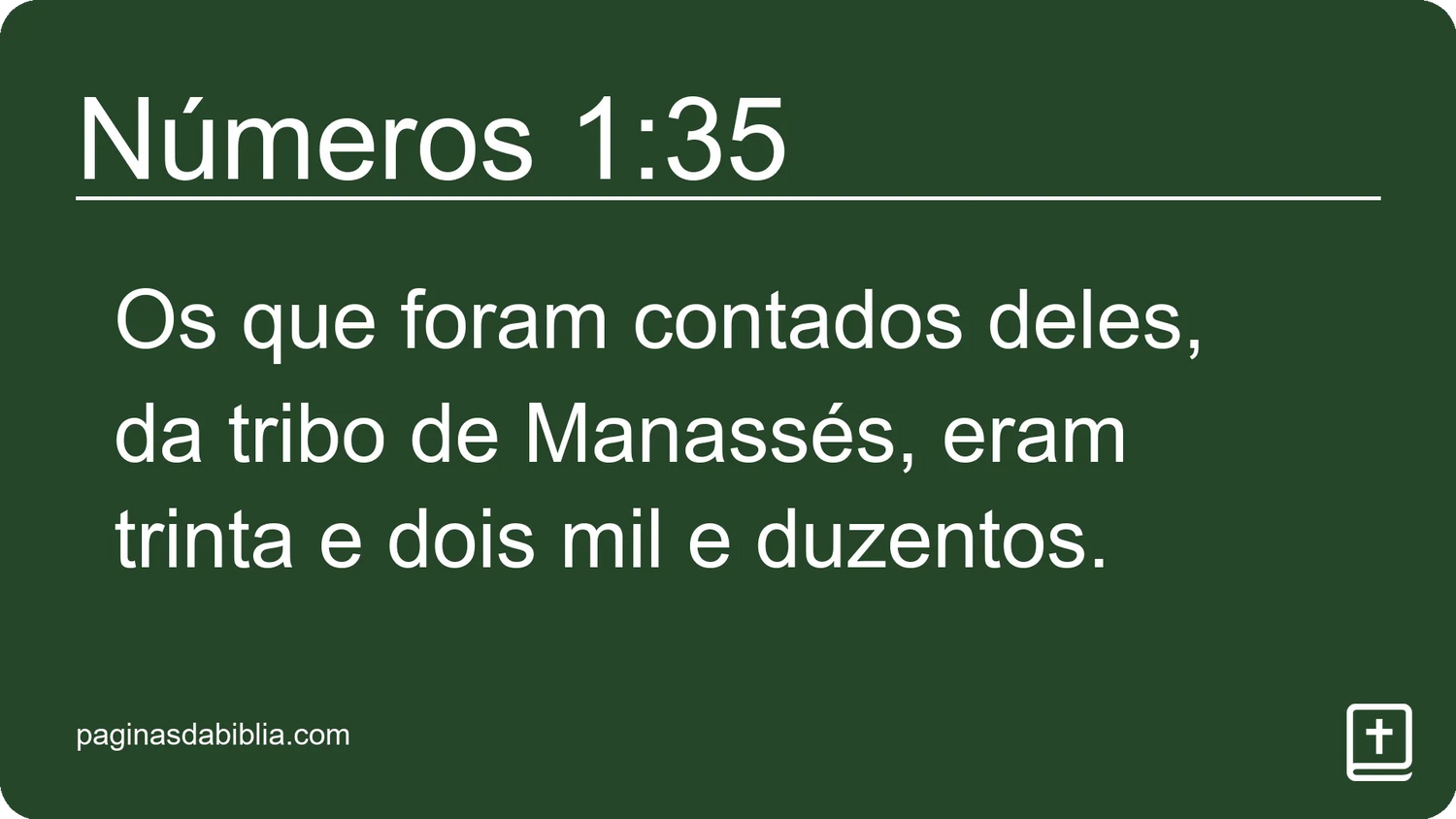 Números 1:35