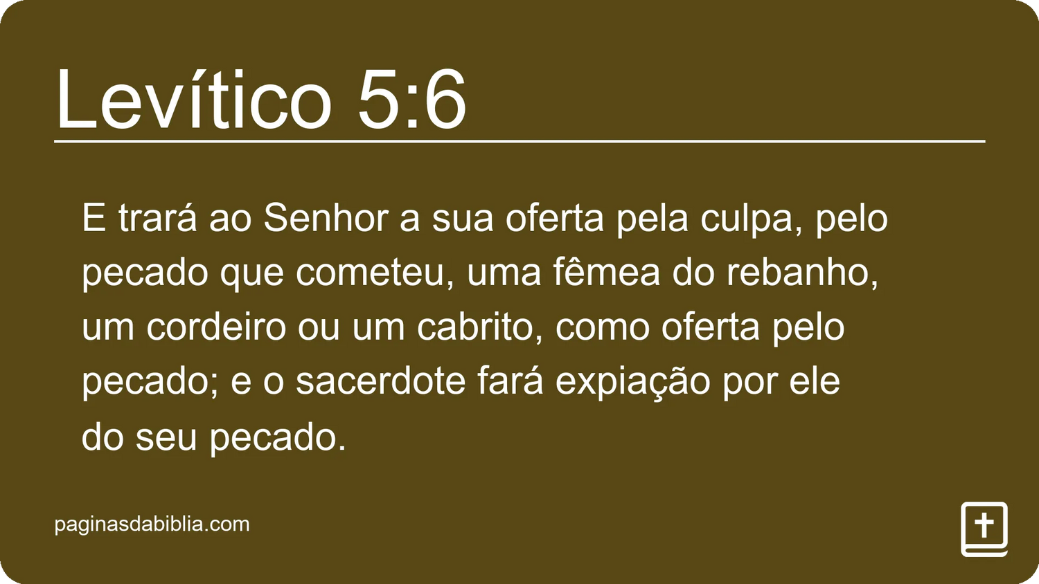 Levítico 5:6