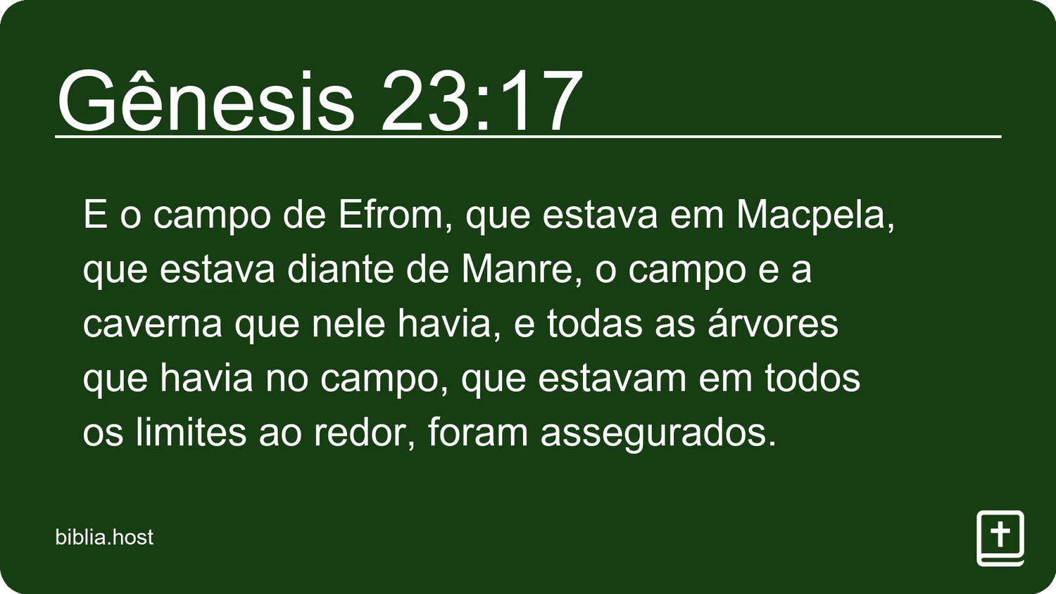 Gênesis 23:17