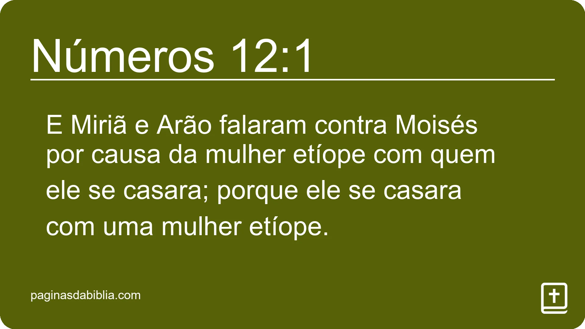 Números 12:1