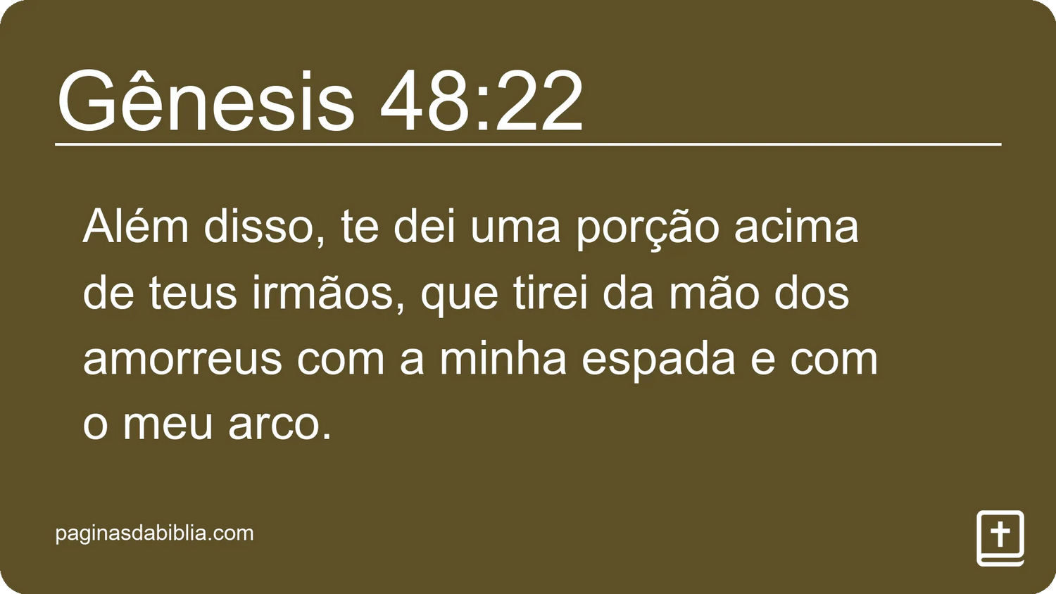 Gênesis 48:22