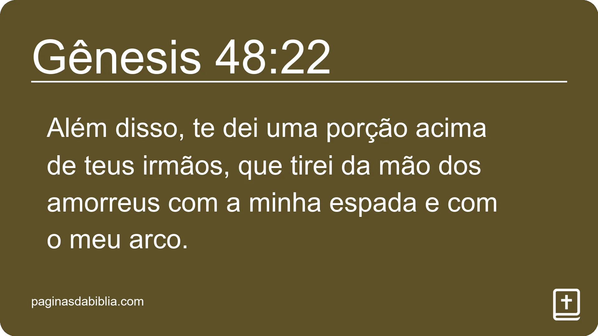 Gênesis 48:22