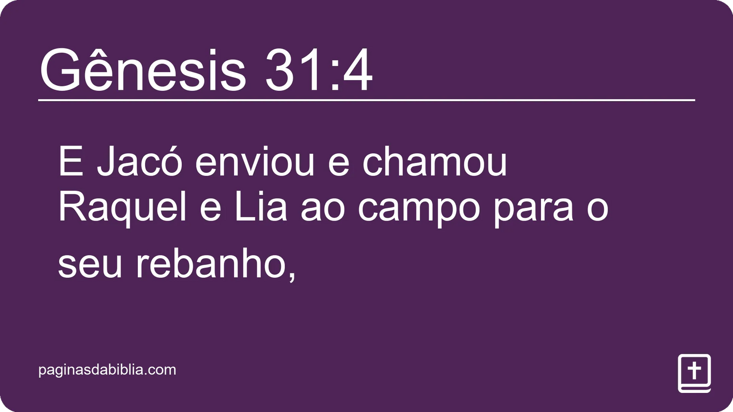 Gênesis 31:4