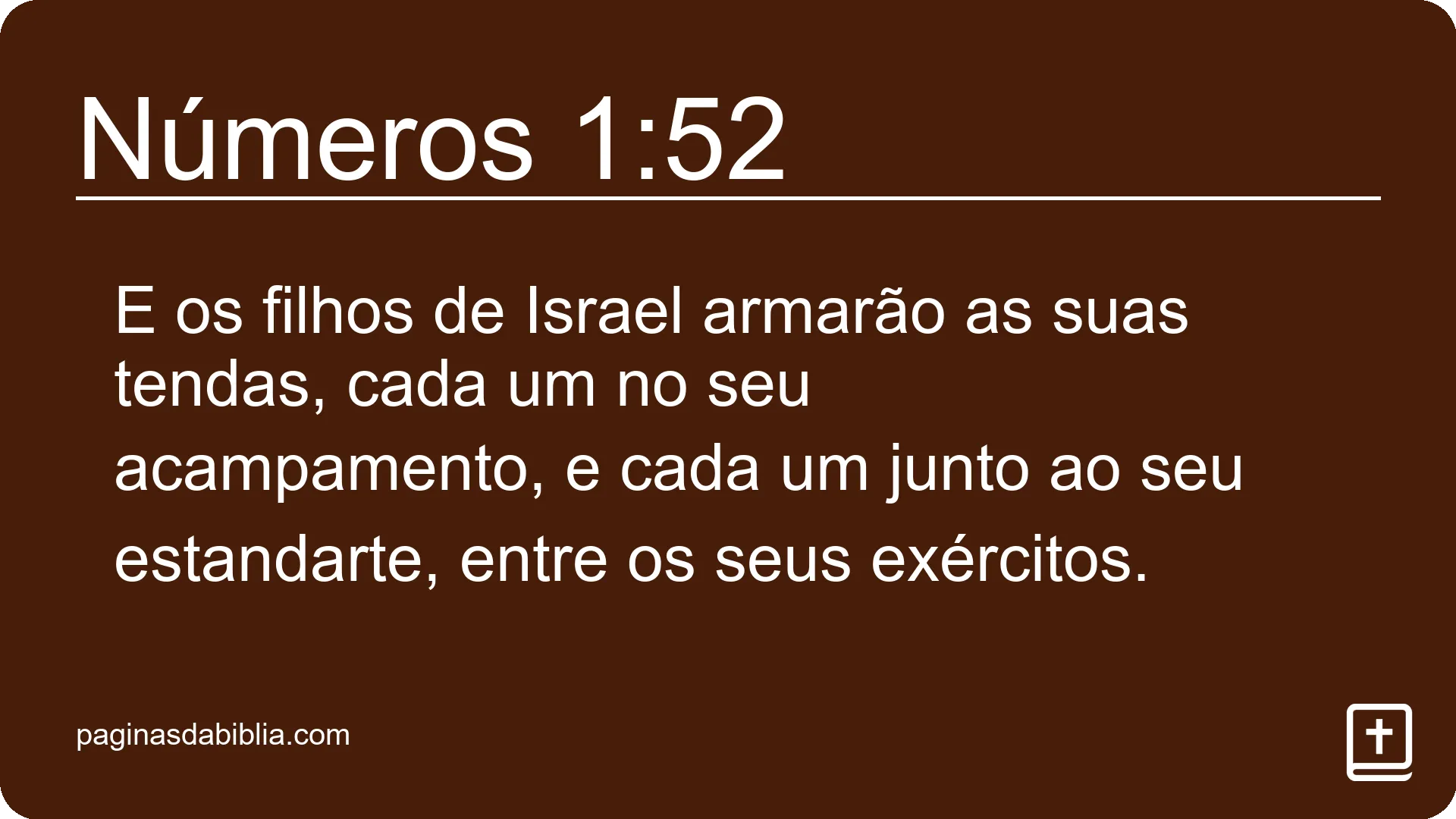 Números 1:52