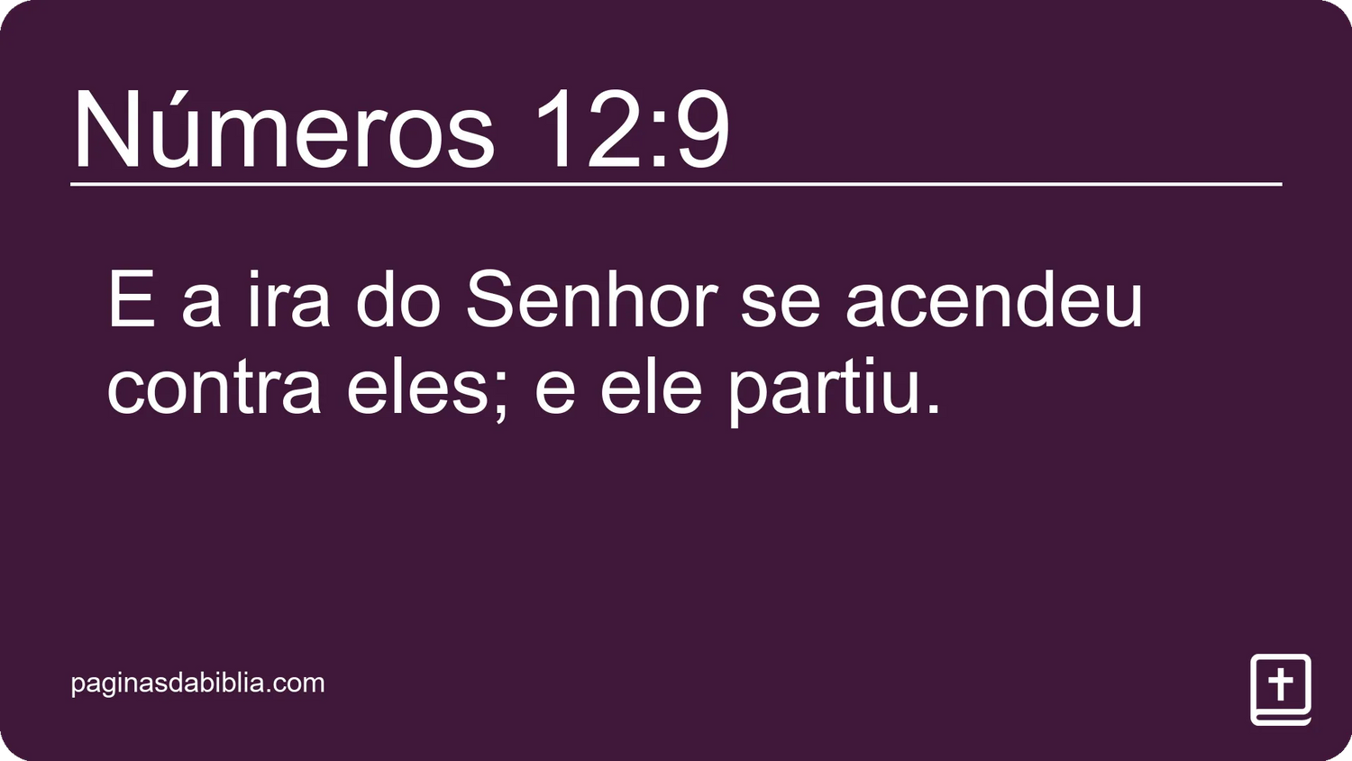 Números 12:9