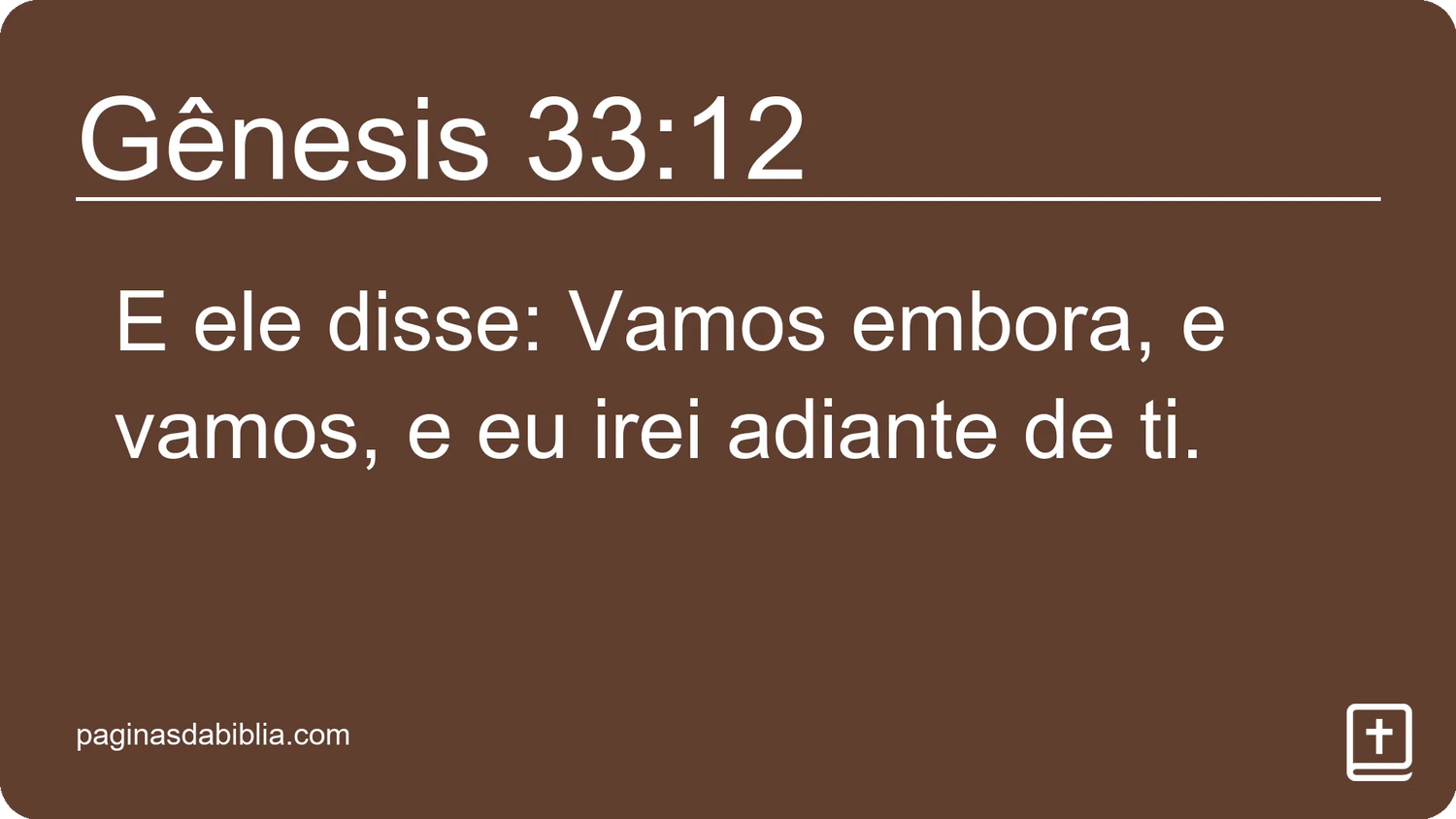 Gênesis 33:12