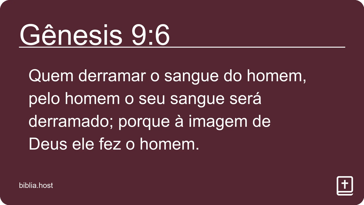 Gênesis 9:6