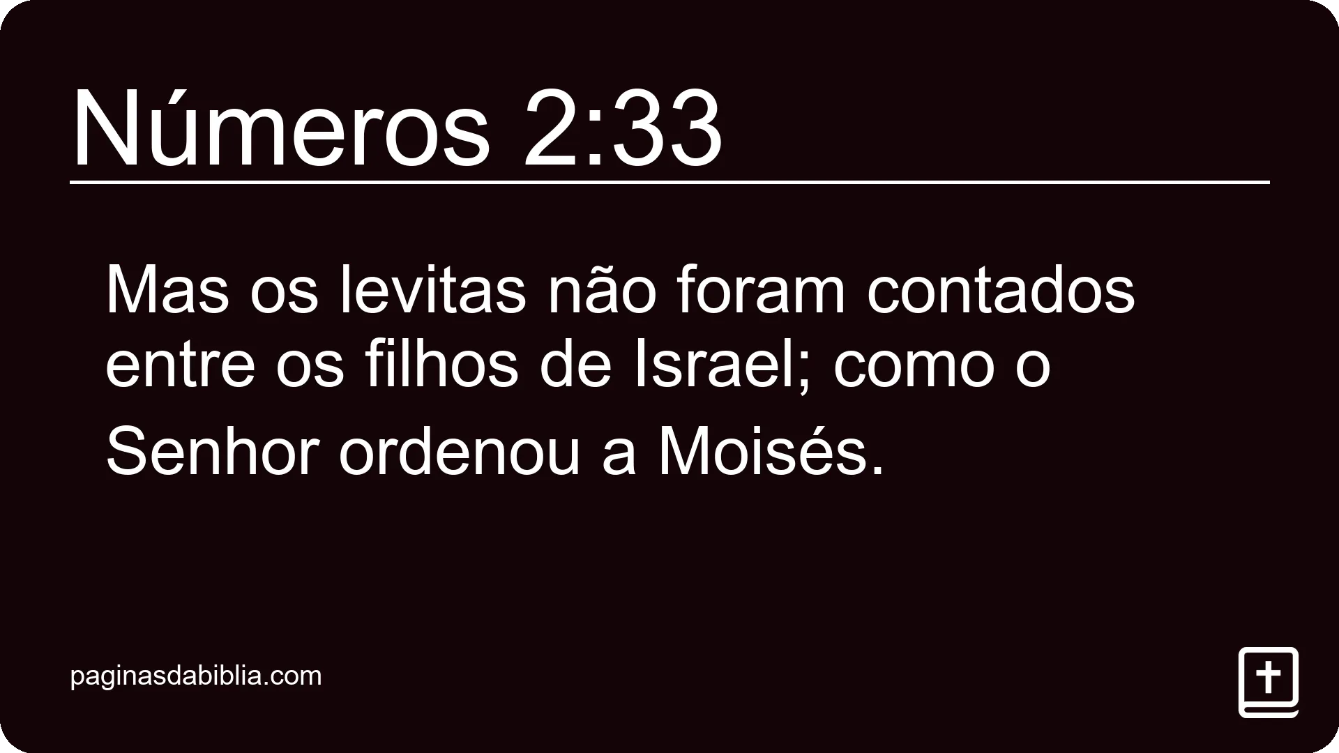 Números 2:33