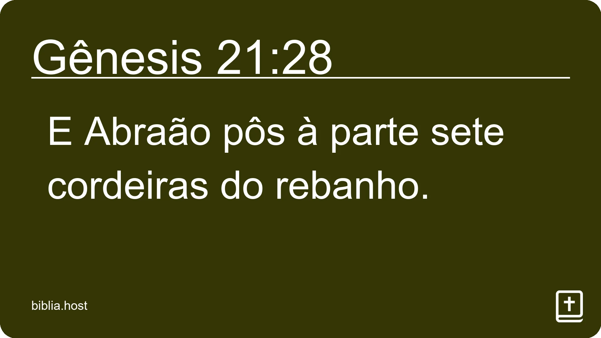 Gênesis 21:28