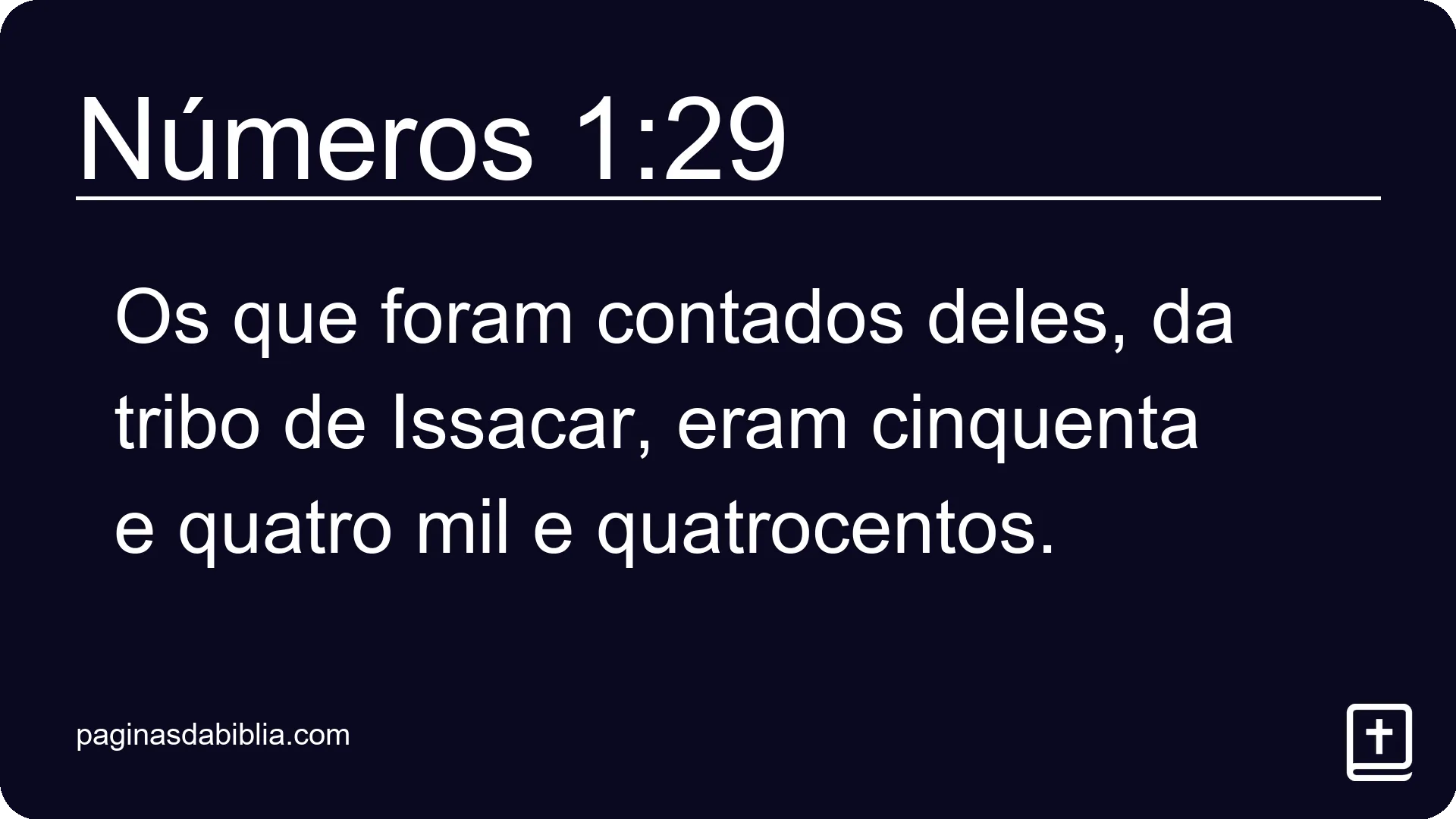 Números 1:29