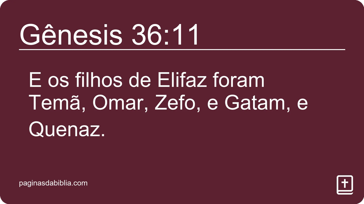 Gênesis 36:11