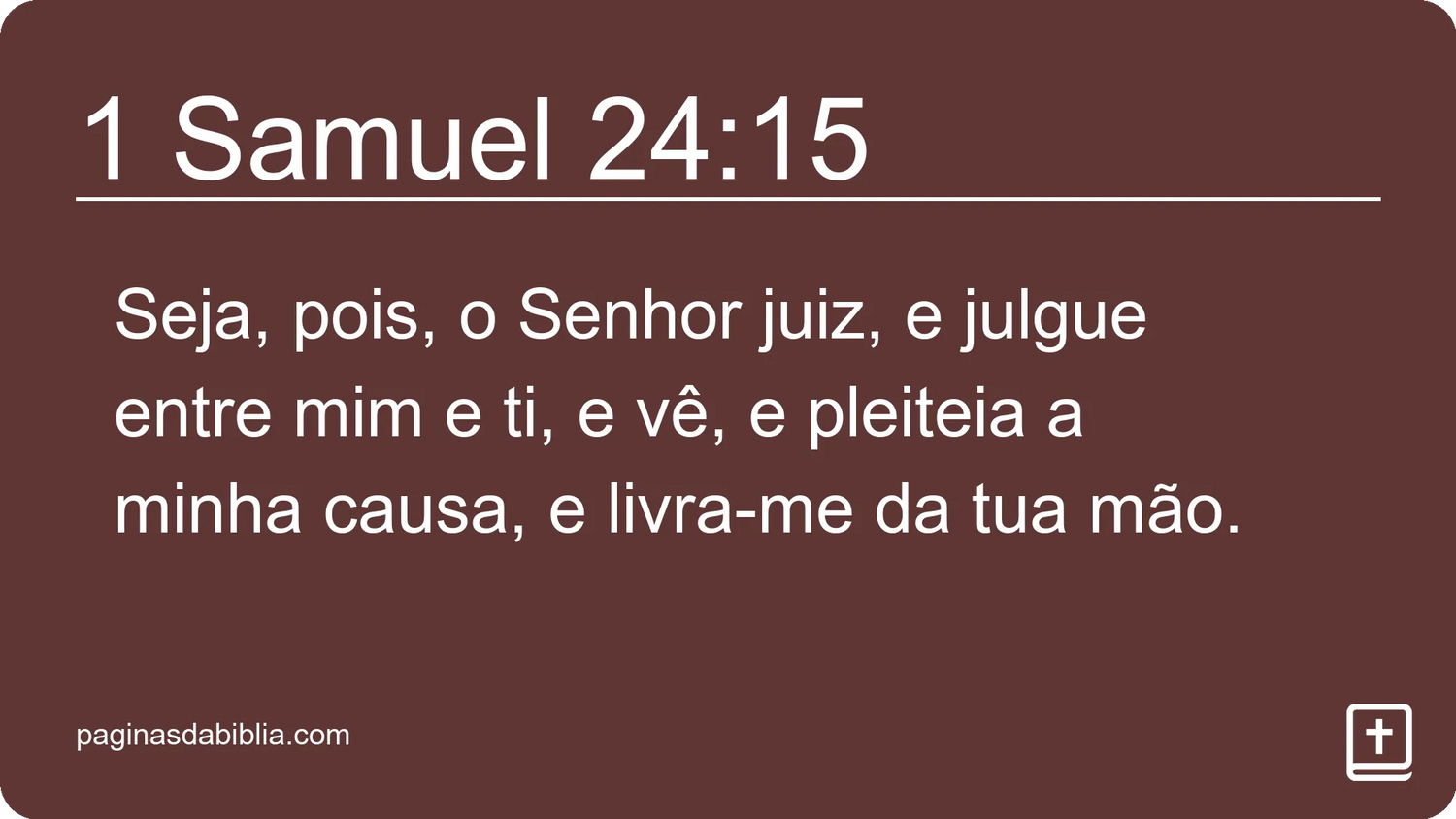 1 Samuel 24:15