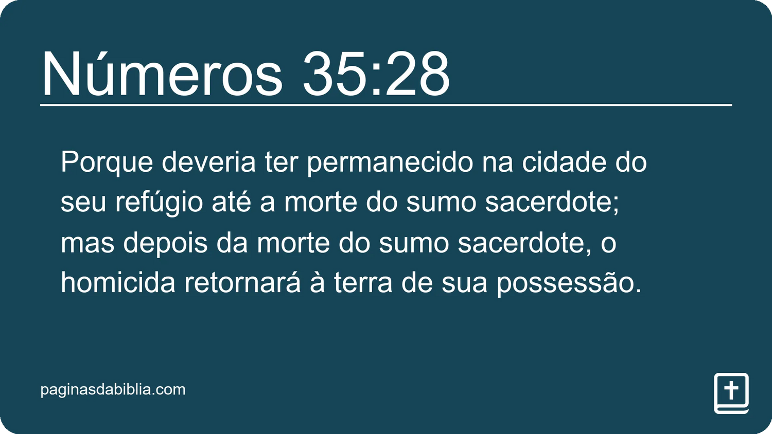 Números 35:28