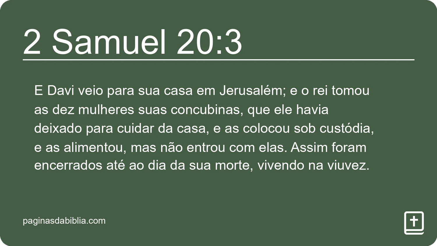 2 Samuel 20:3