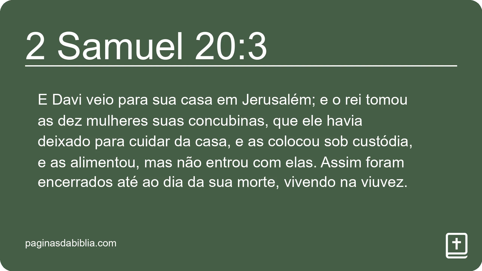 2 Samuel 20:3