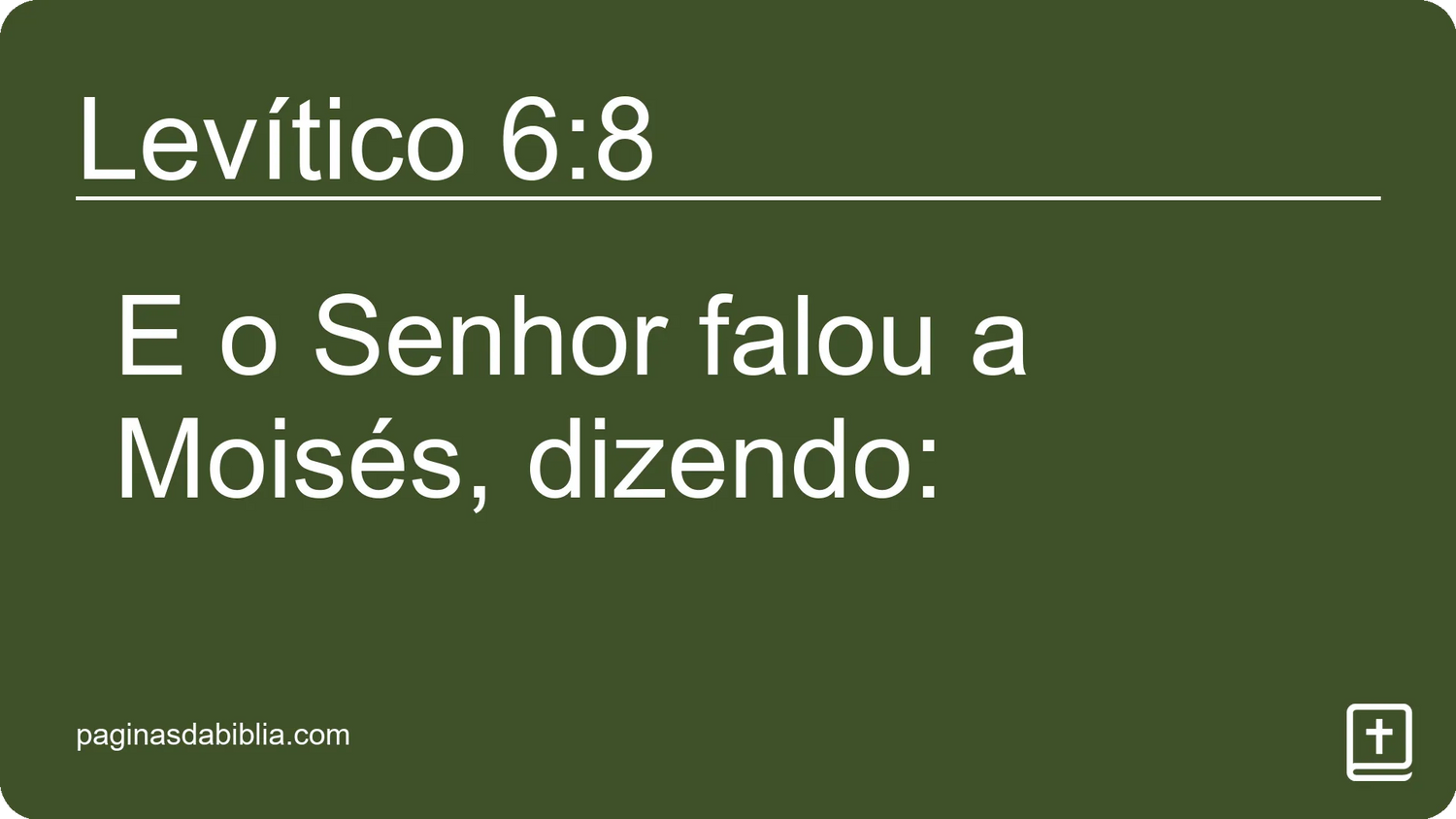 Levítico 6:8