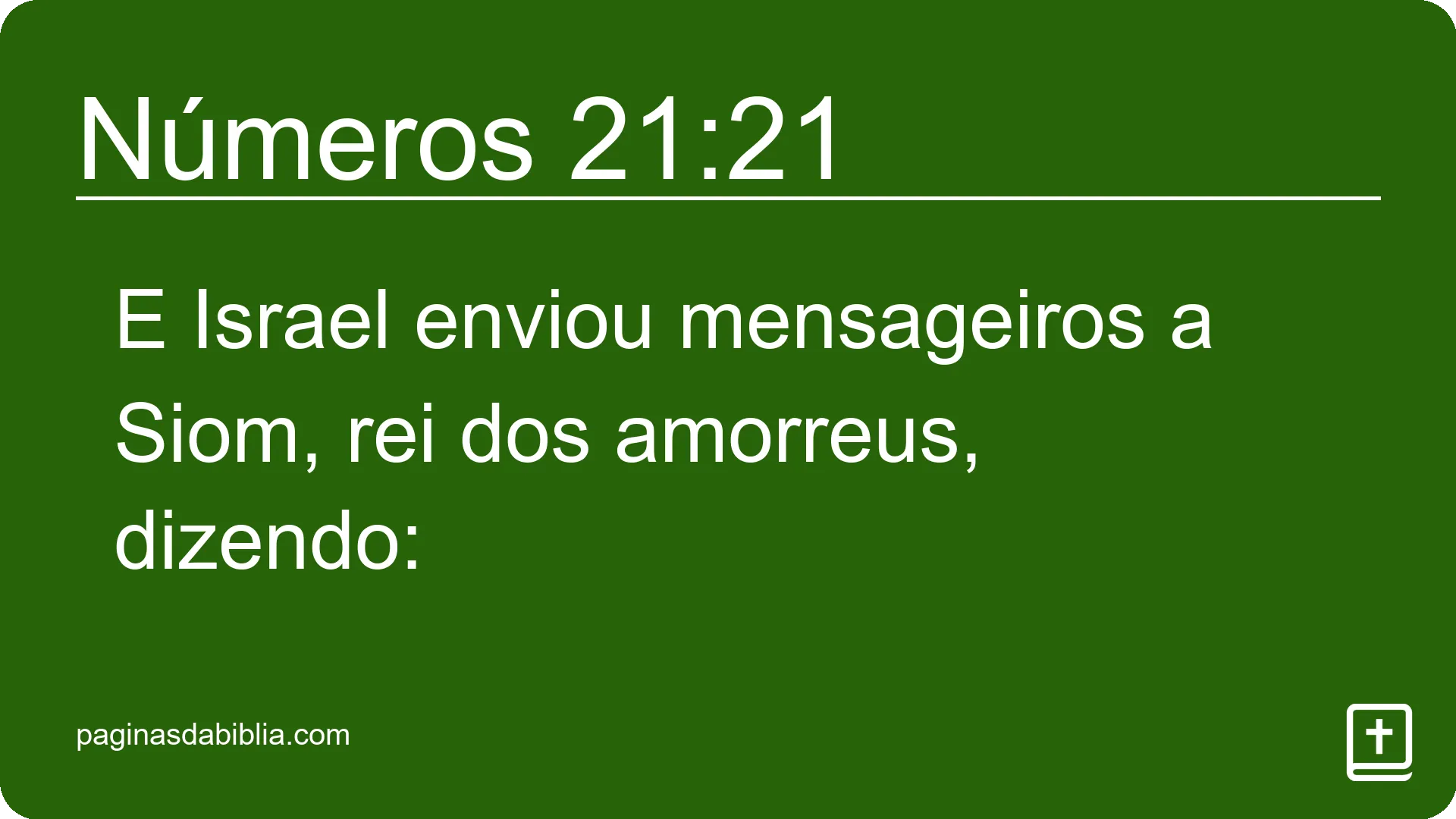 Números 21:21