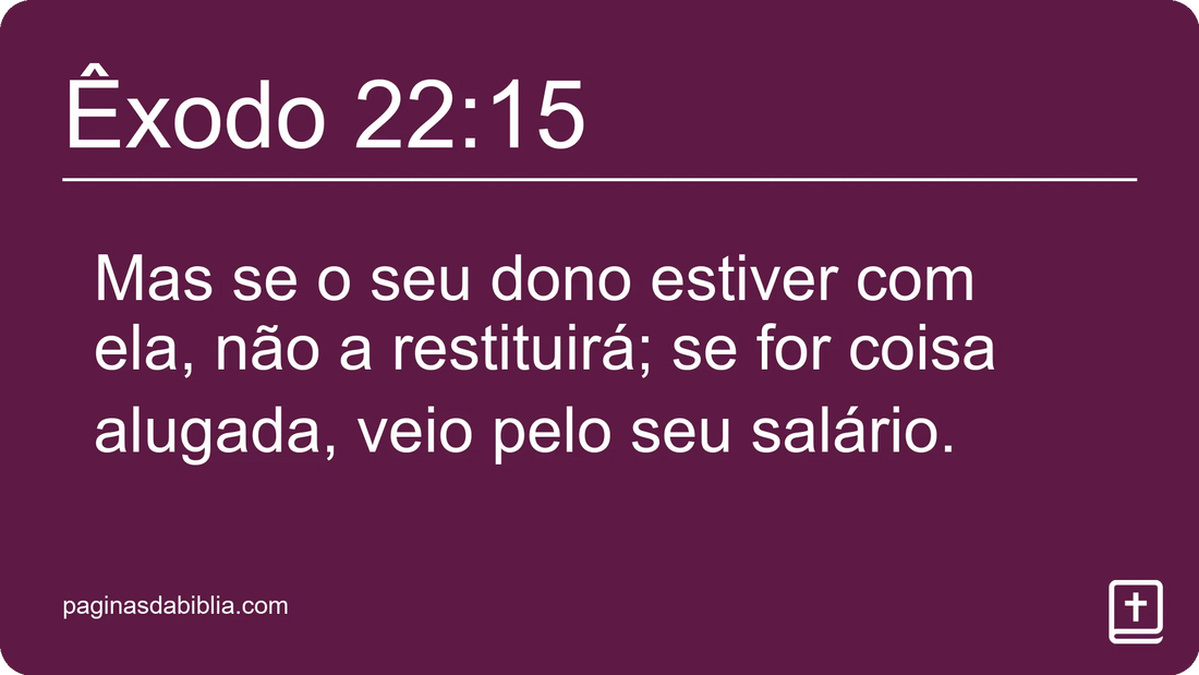 Êxodo 22:15