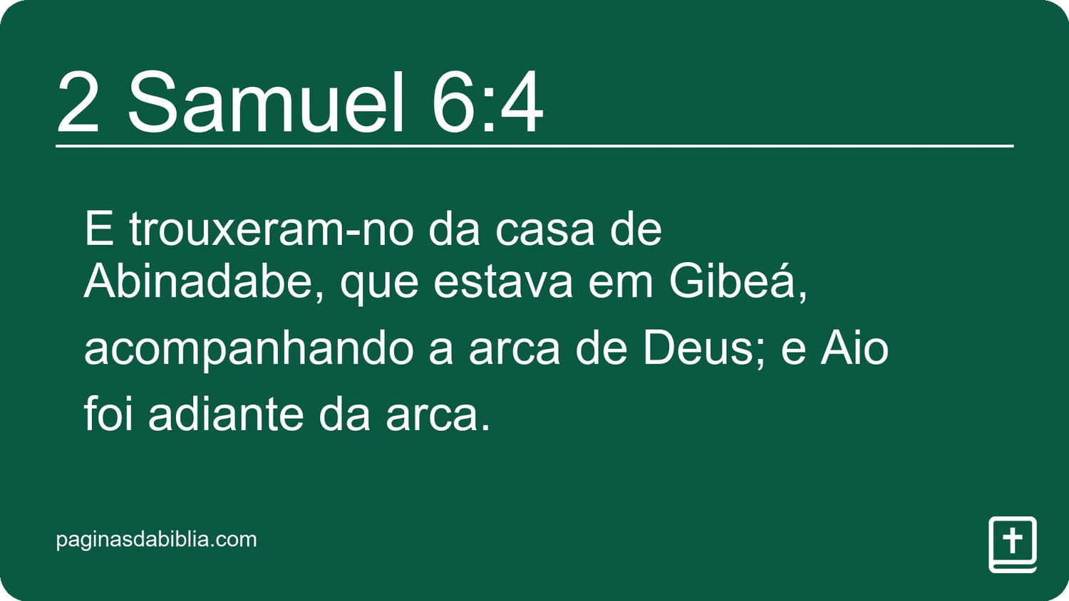 2 Samuel 6:4