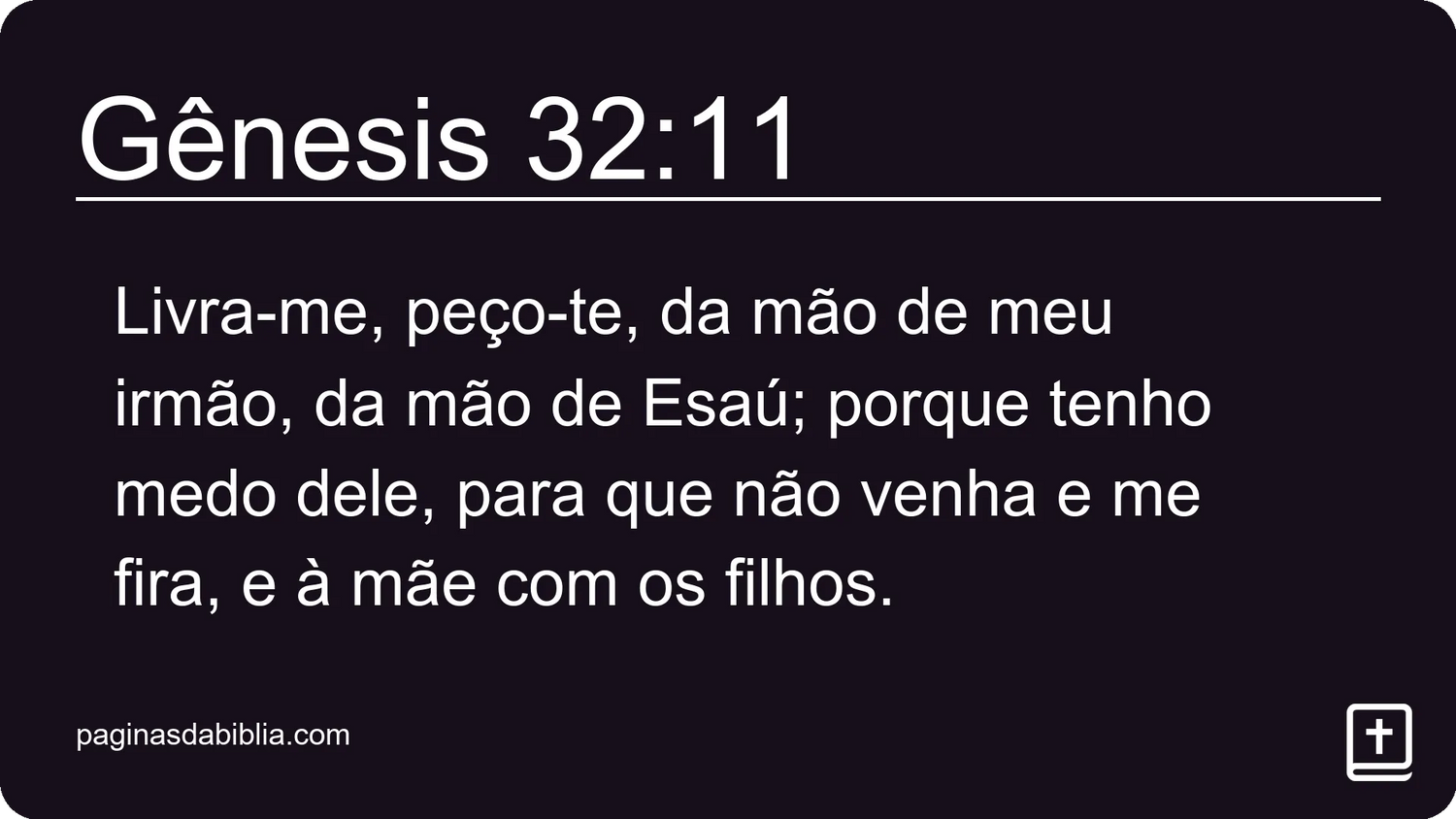 Gênesis 32:11