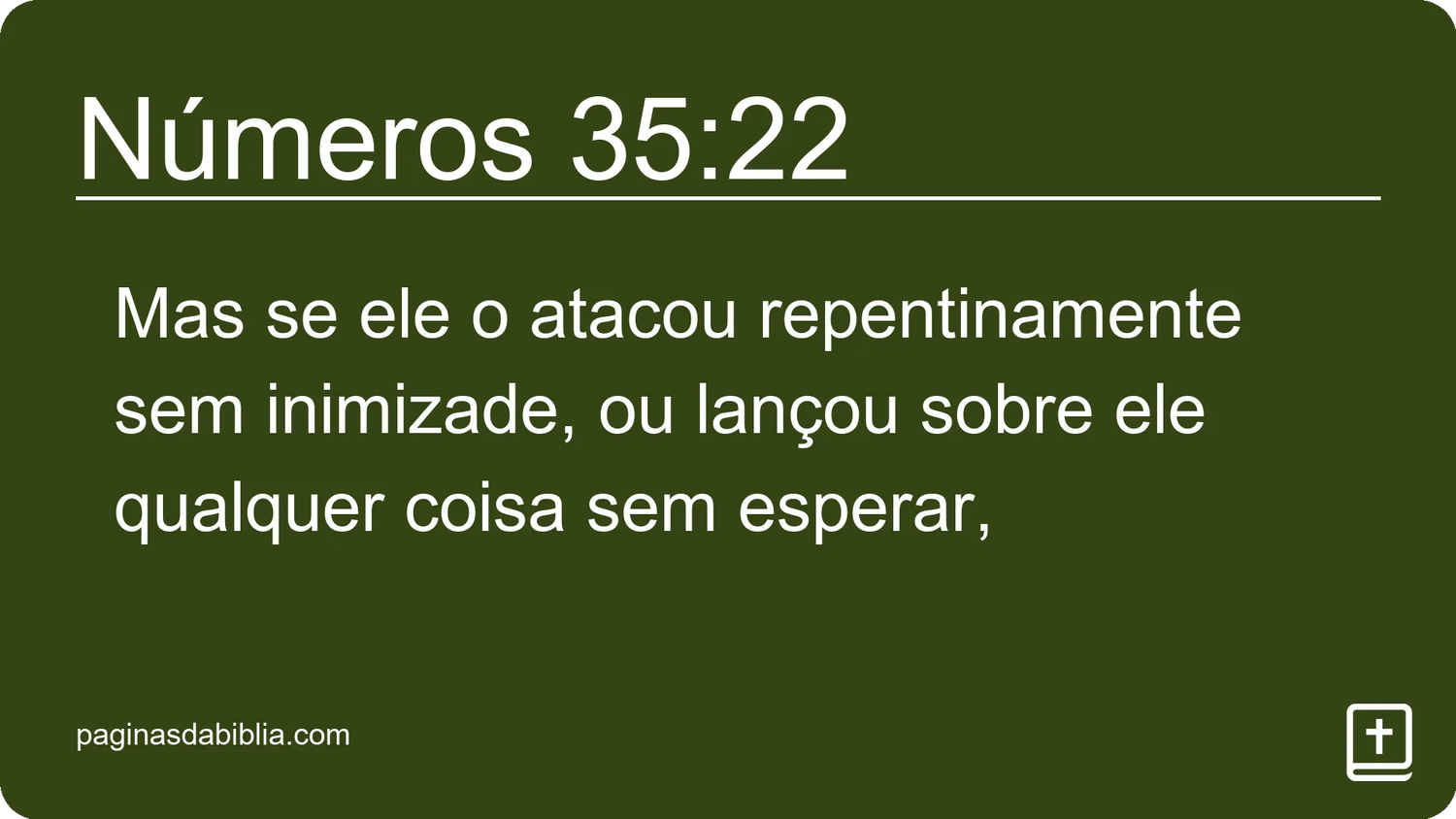 Números 35:22