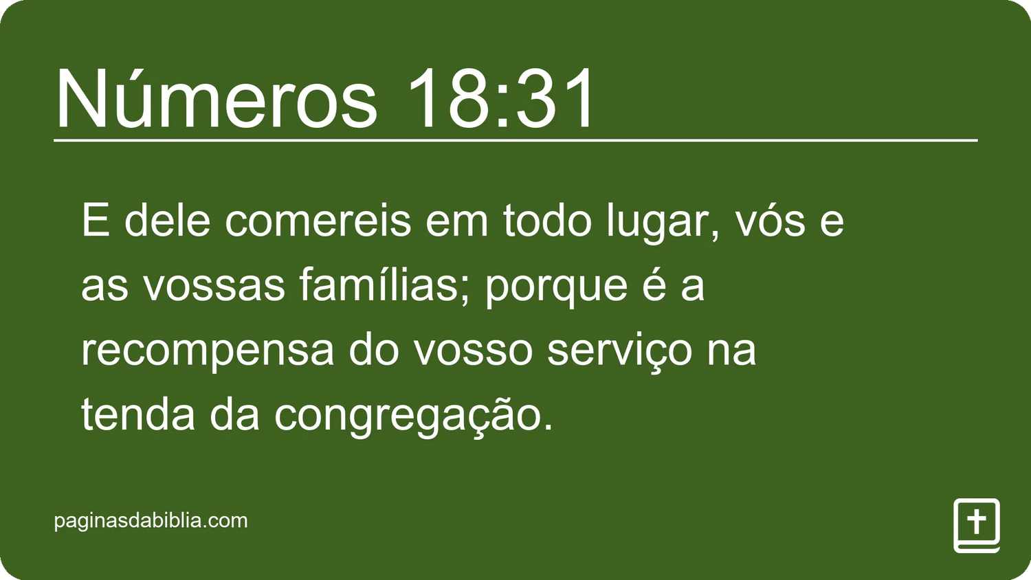 Números 18:31