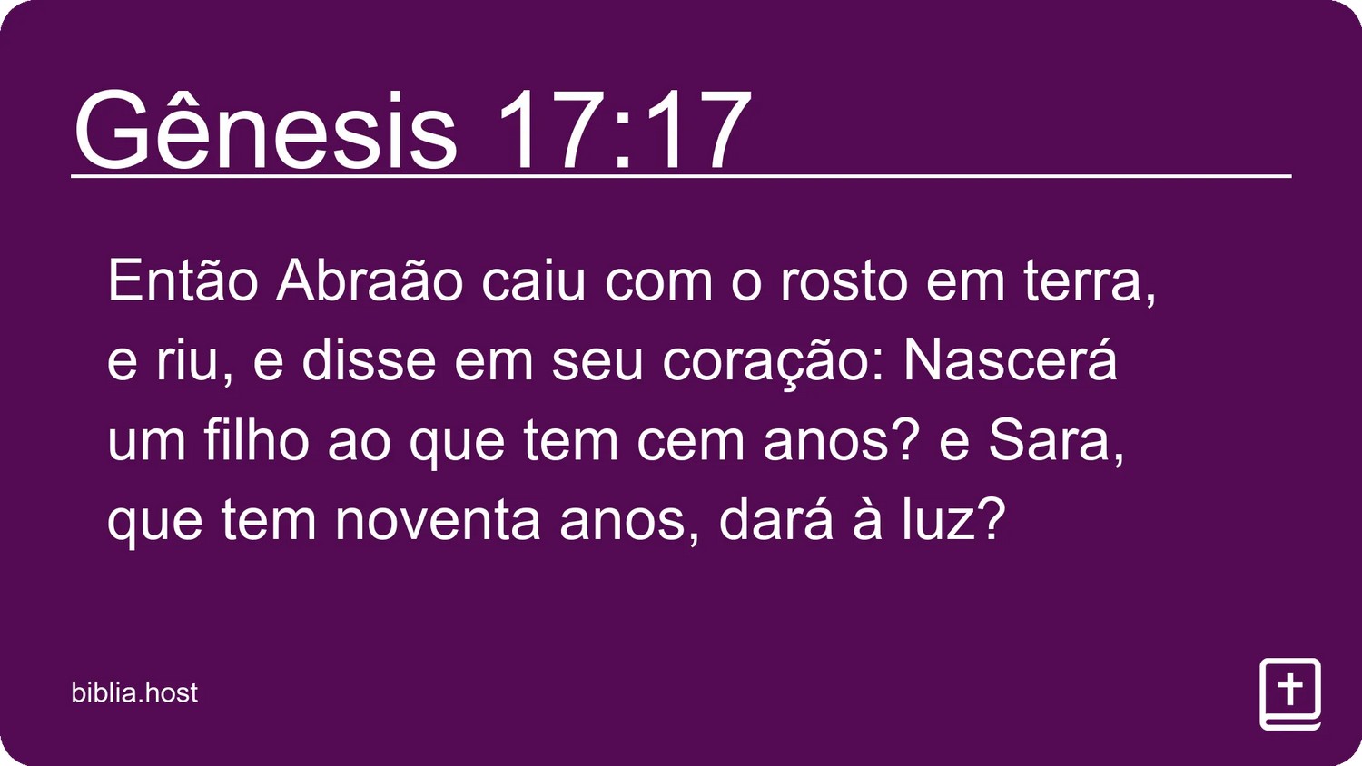 Gênesis 17:17