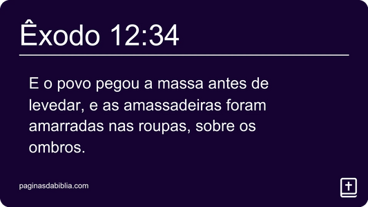 Êxodo 12:34