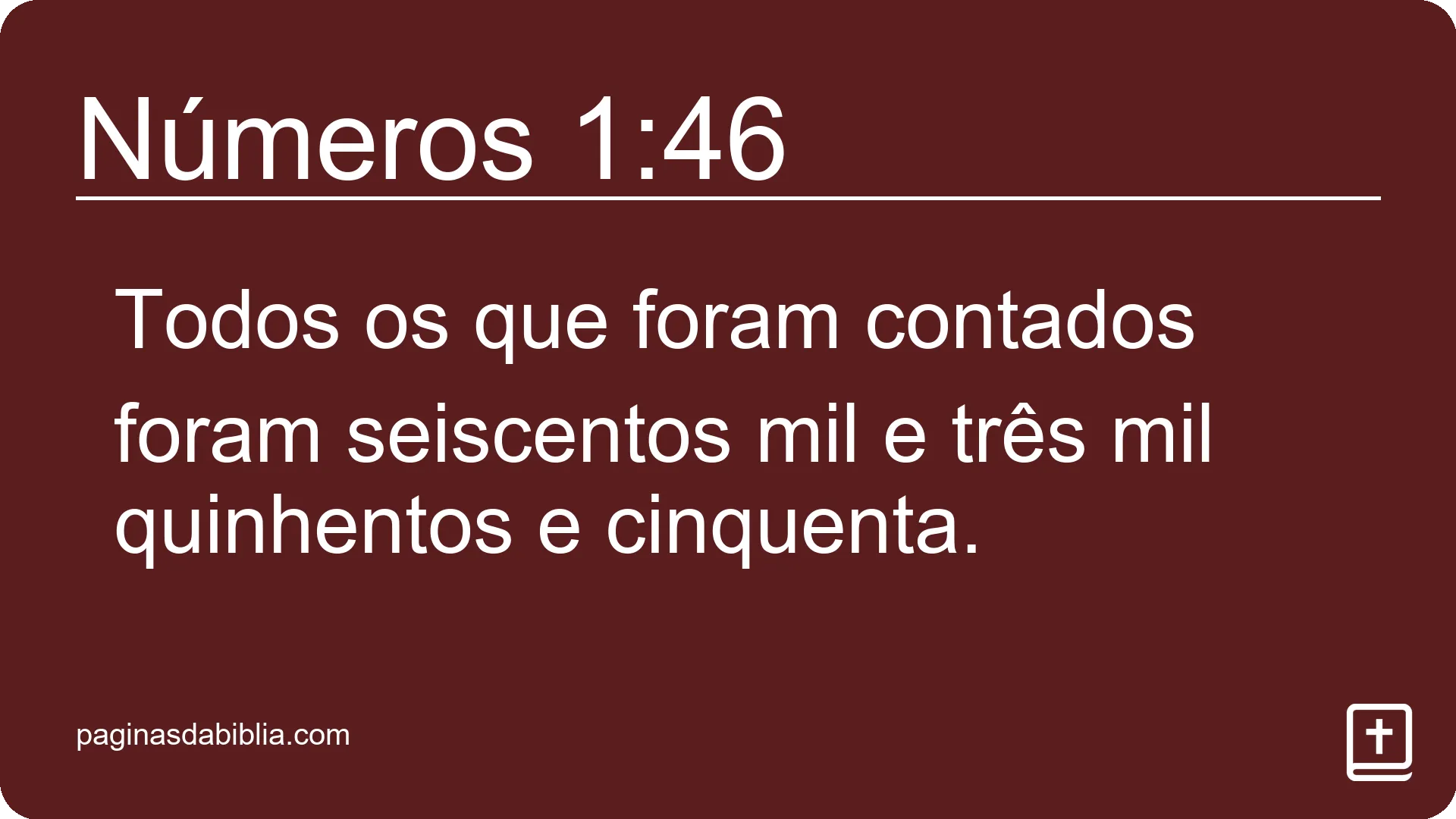 Números 1:46