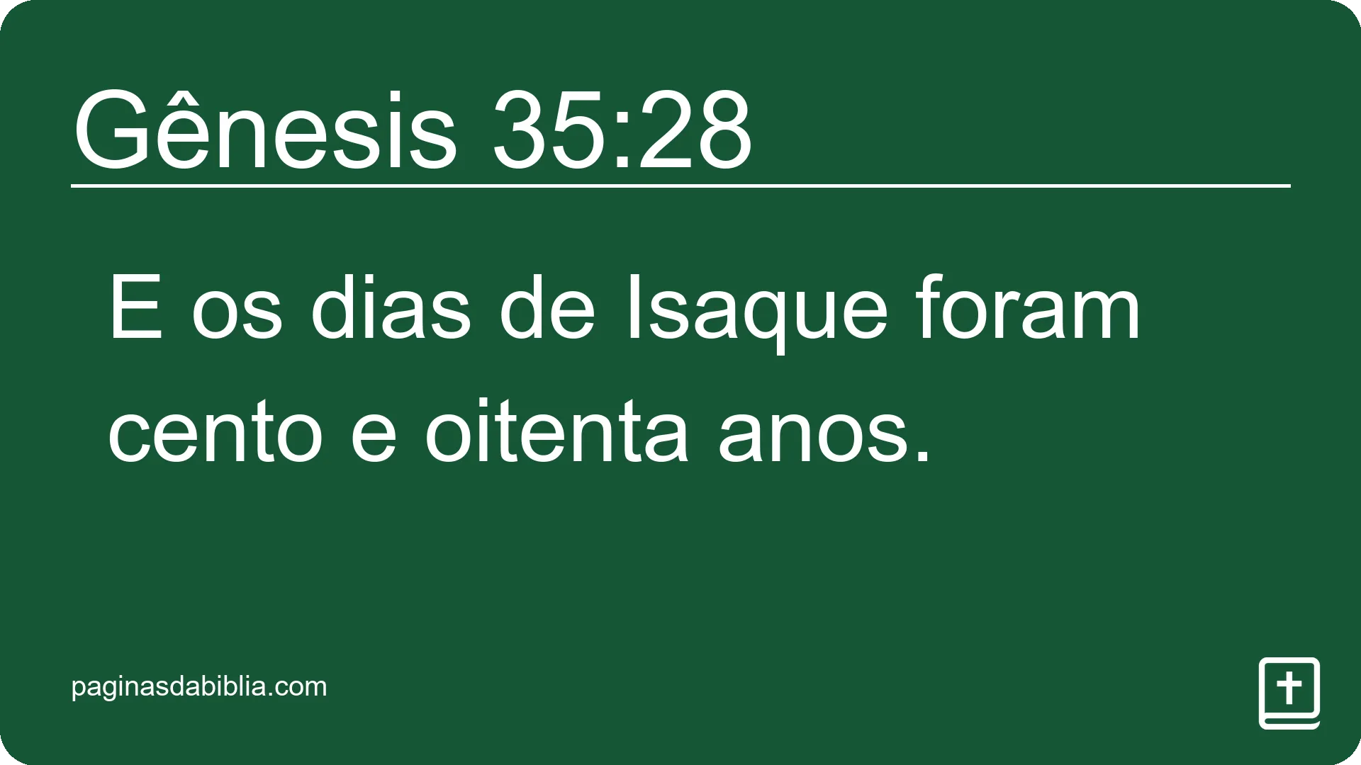 Gênesis 35:28