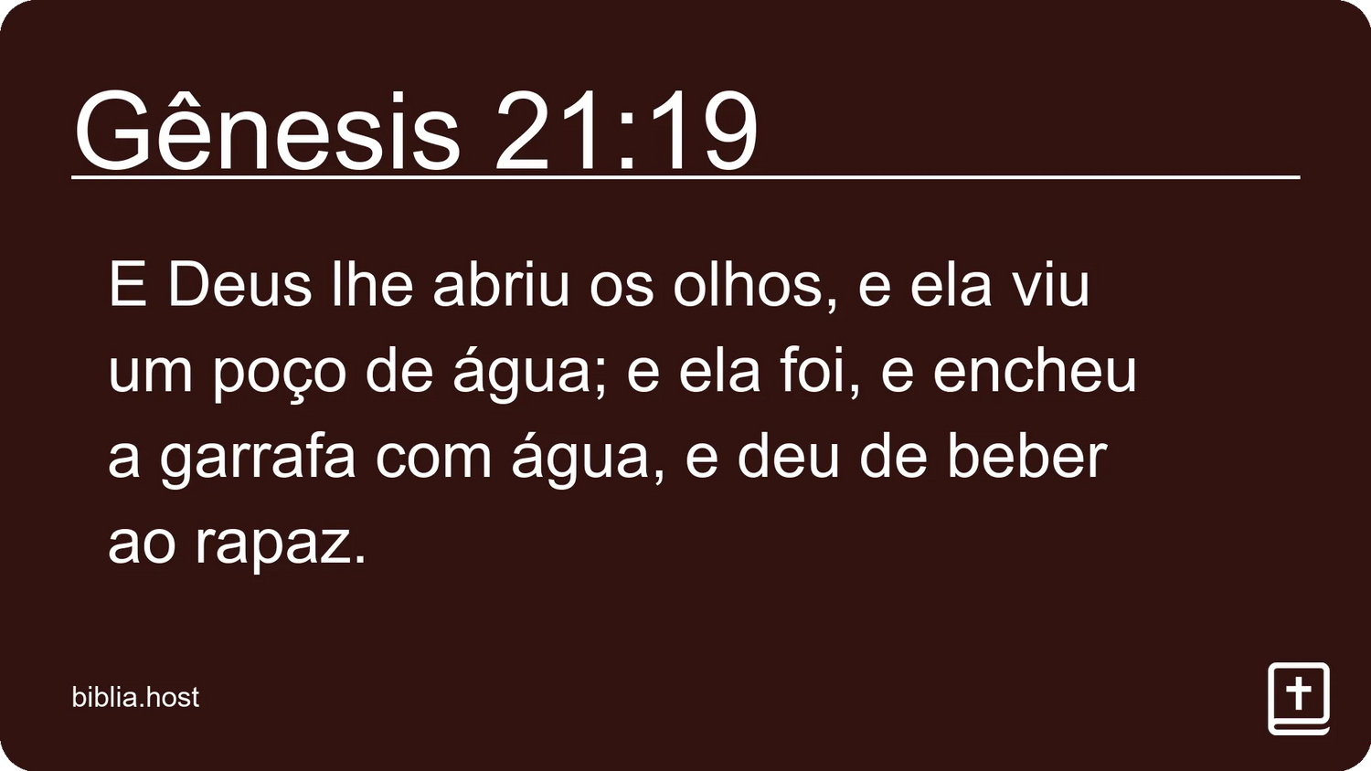 Gênesis 21:19