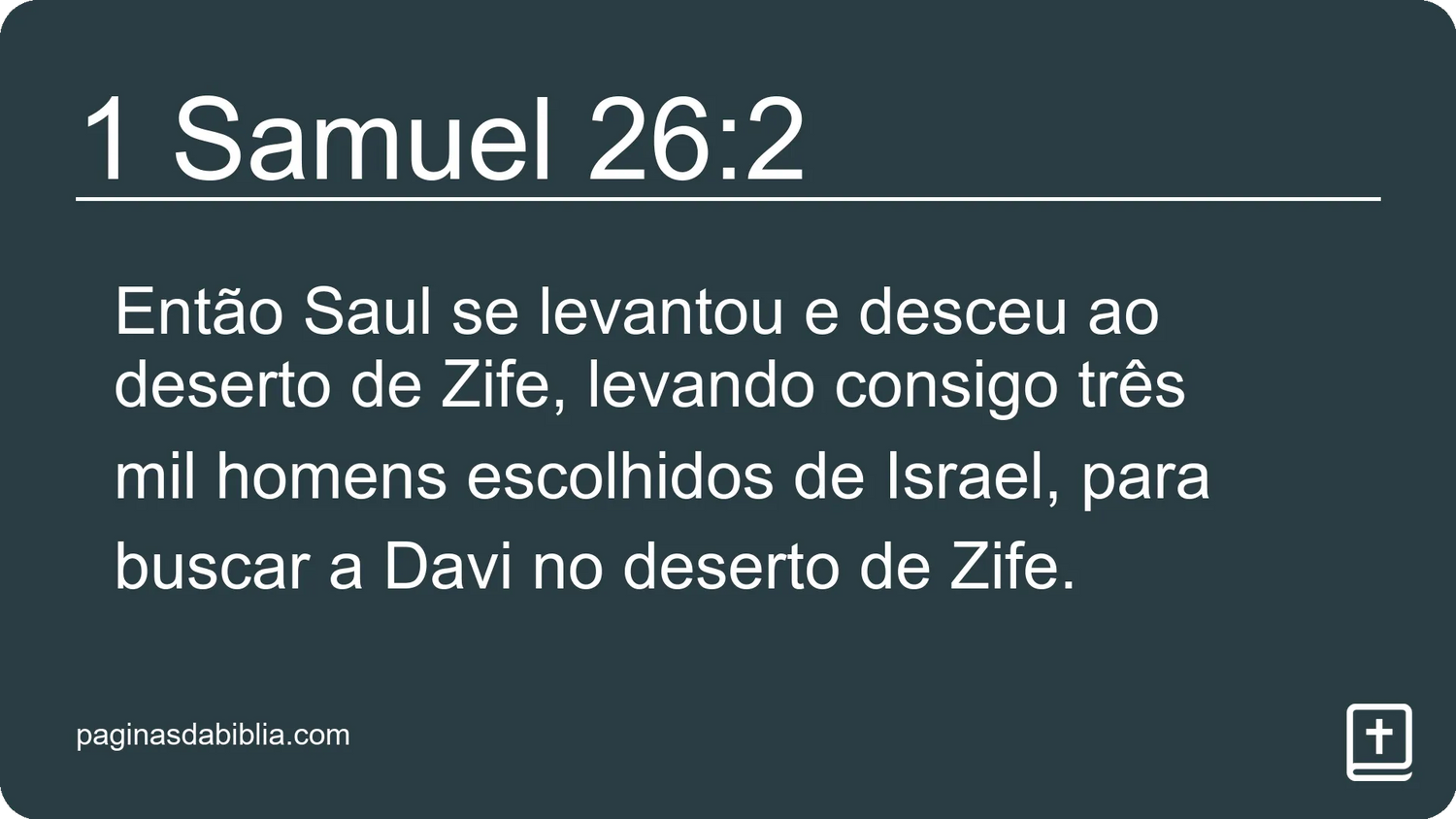 1 Samuel 26:2