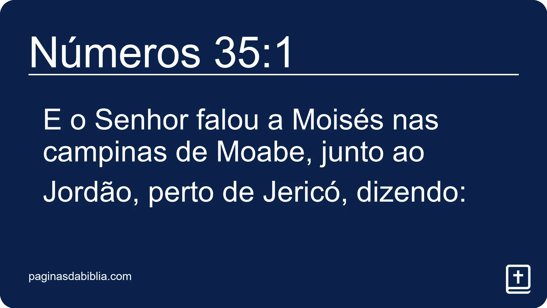 Números 35:1