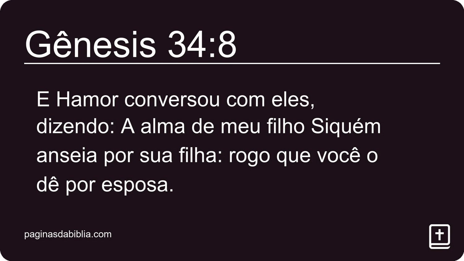 Gênesis 34:8