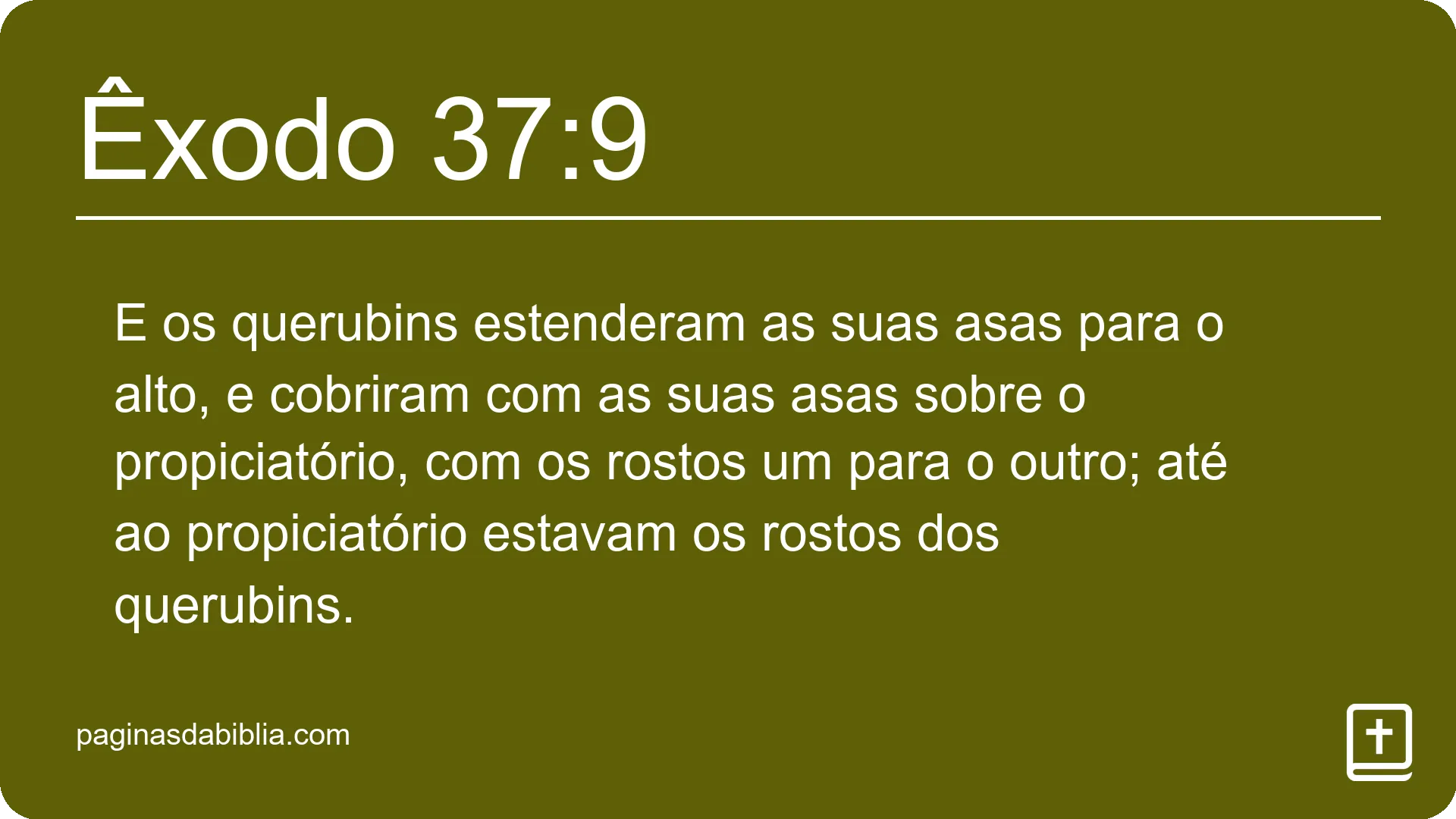 Êxodo 37:9