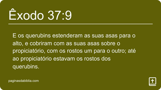 Êxodo 37:9