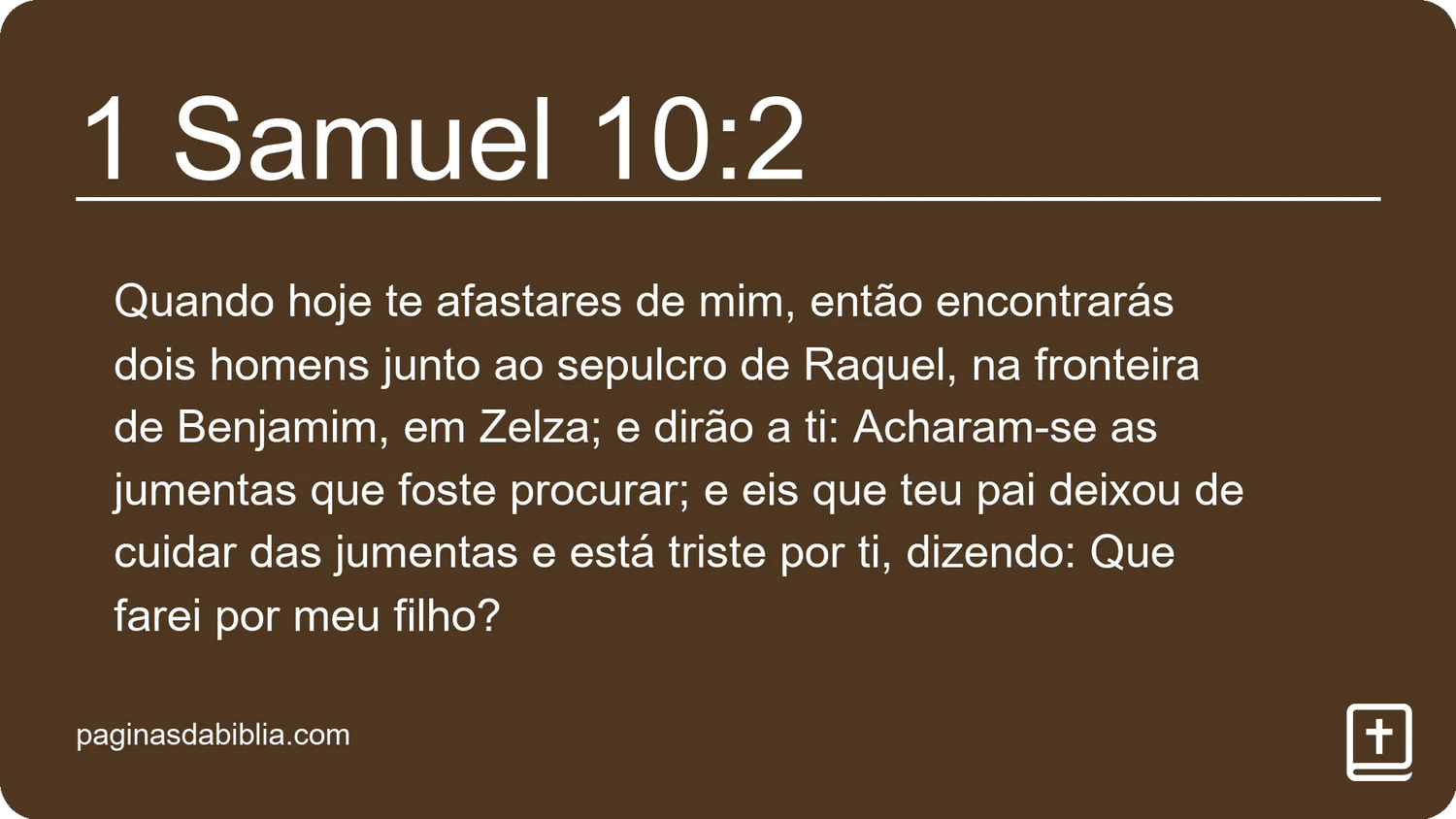 1 Samuel 10:2