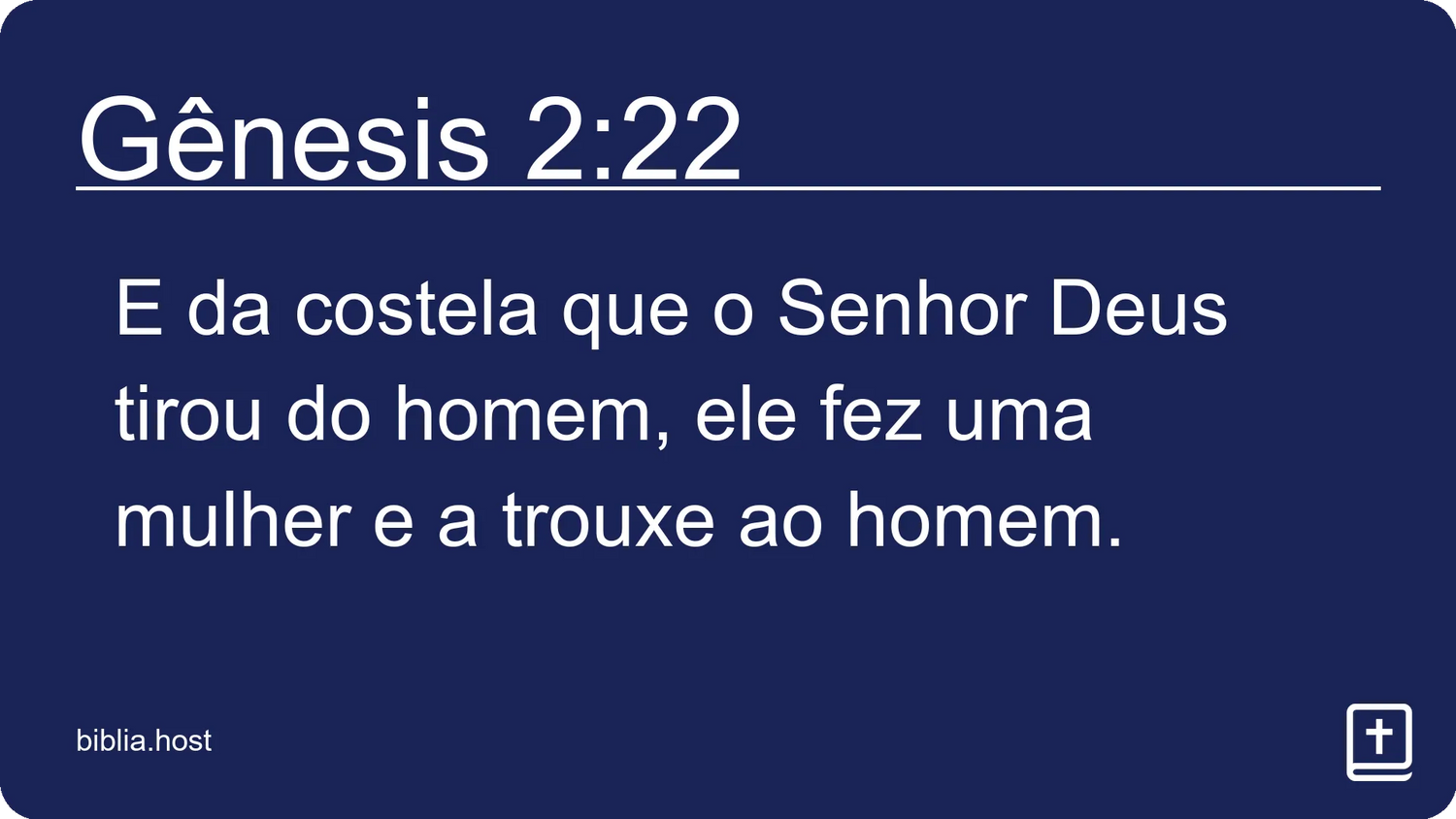 Gênesis 2:22