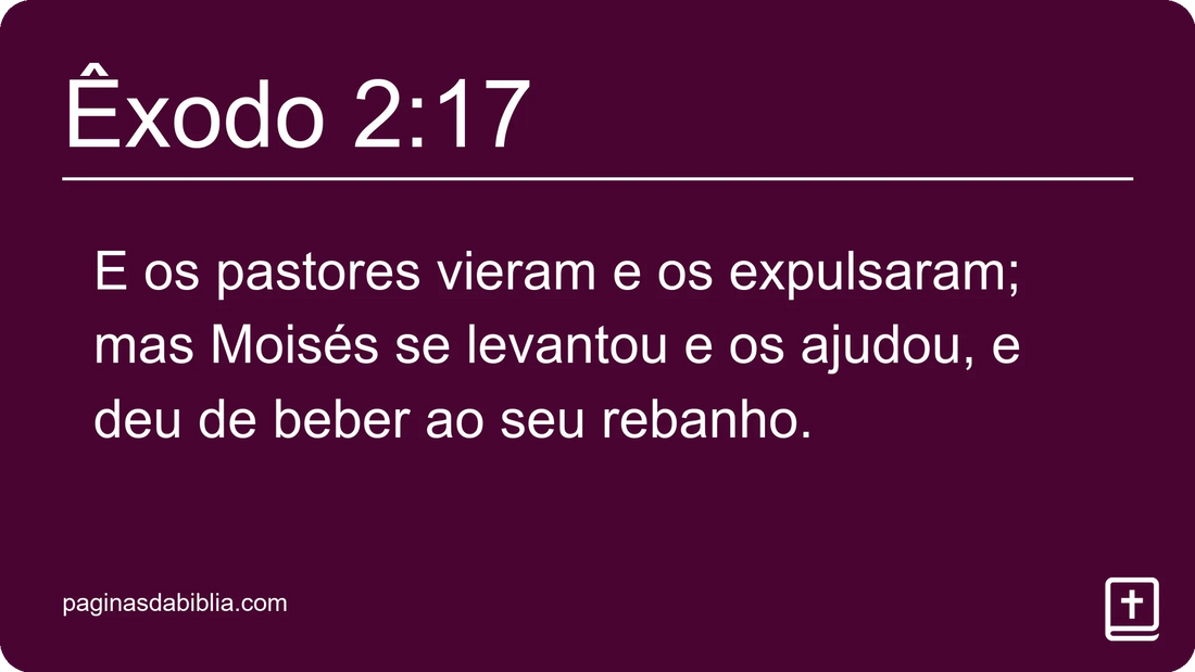 Êxodo 2:17