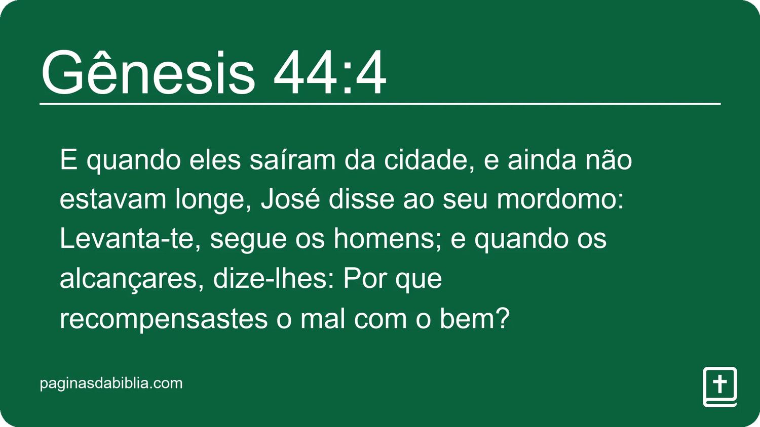 Gênesis 44:4