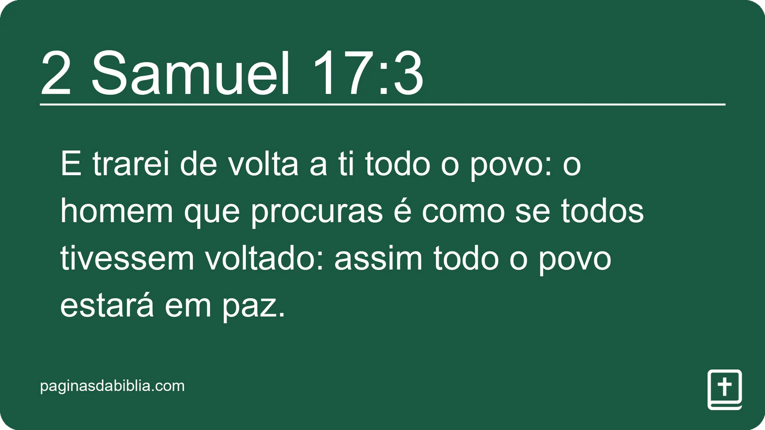 2 Samuel 17:3