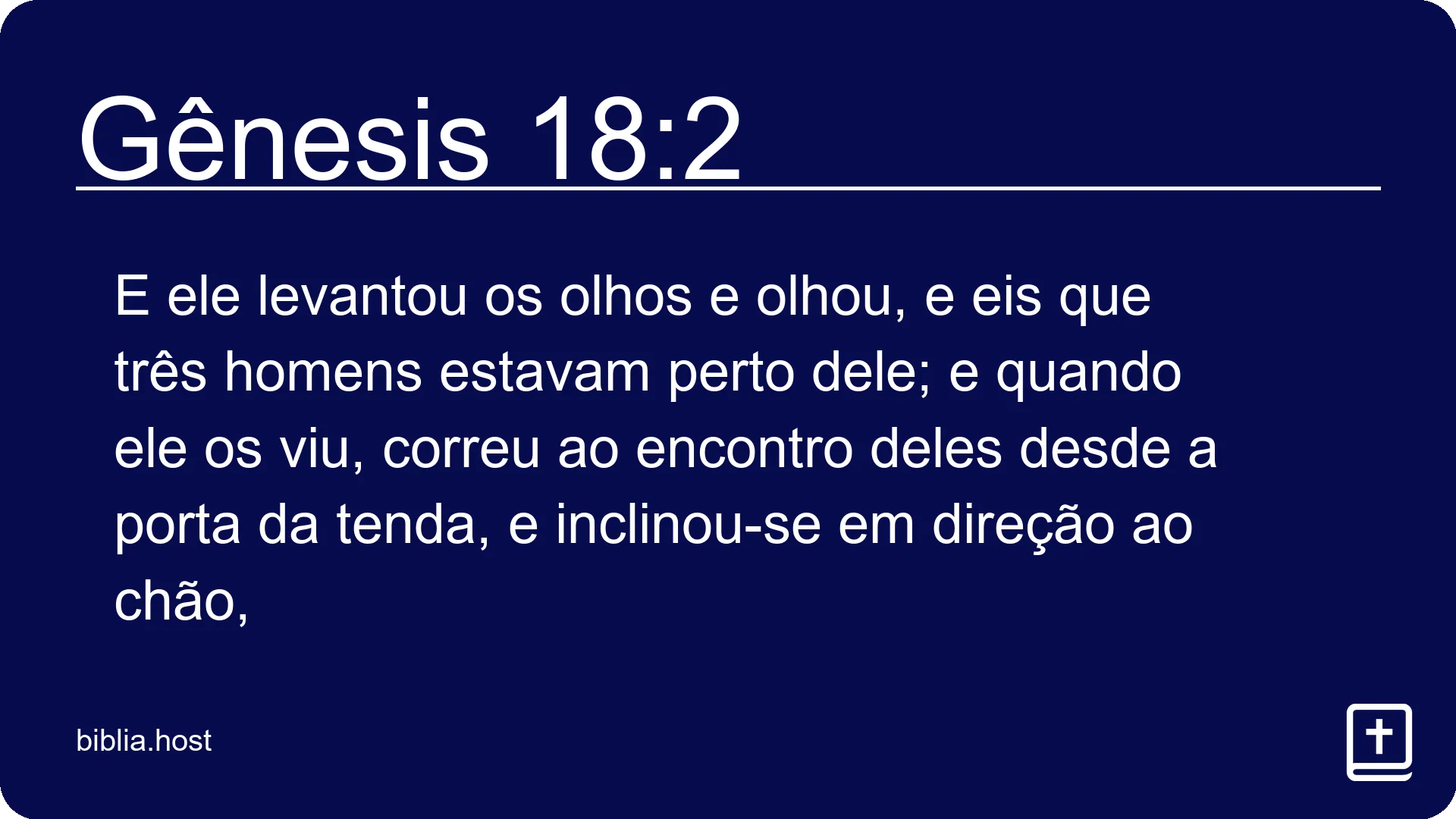 Gênesis 18:2