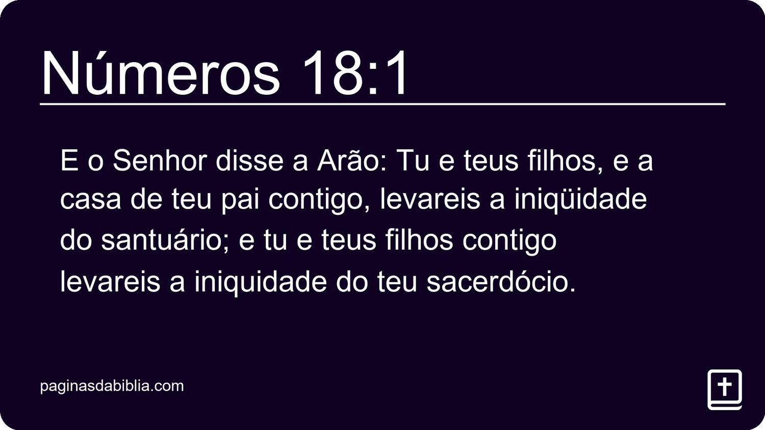 Números 18:1