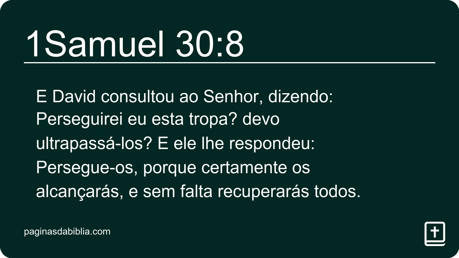 1Samuel 30:8