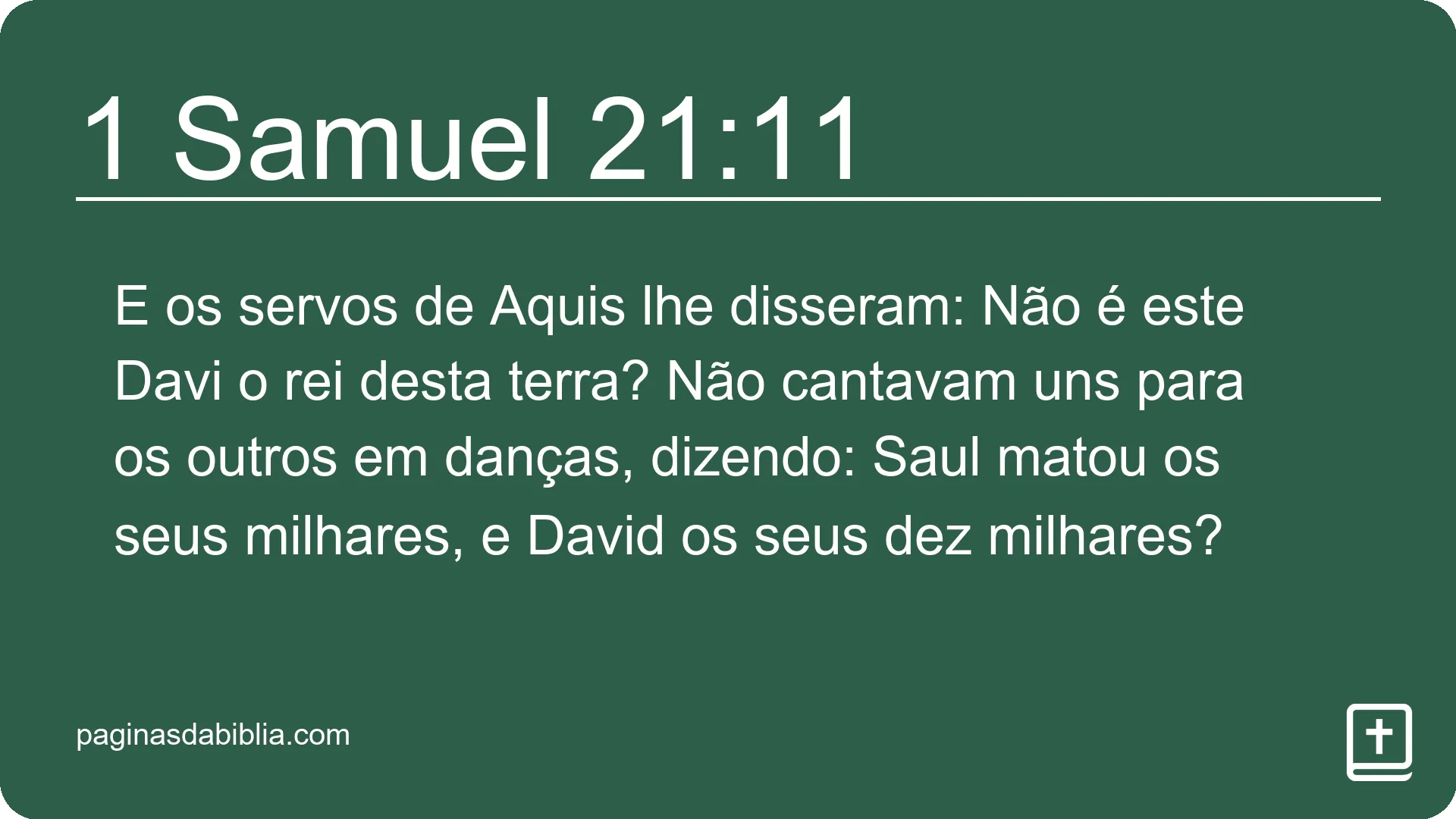 1 Samuel 21:11