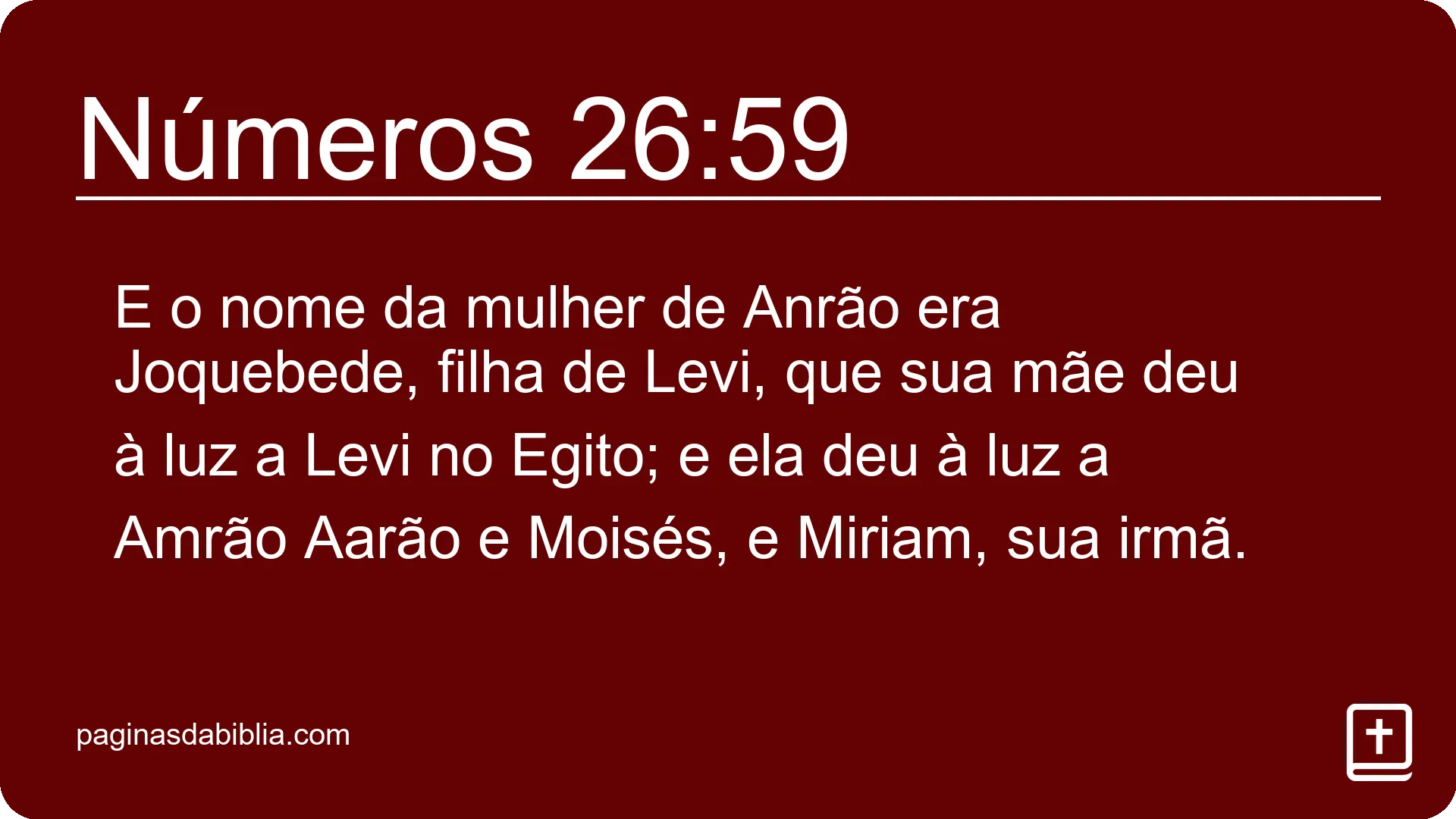 Números 26:59