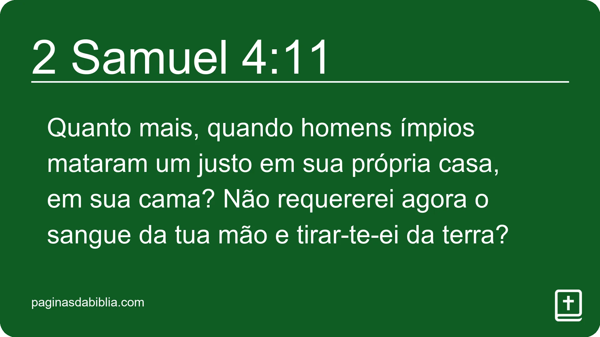 2 Samuel 4:11