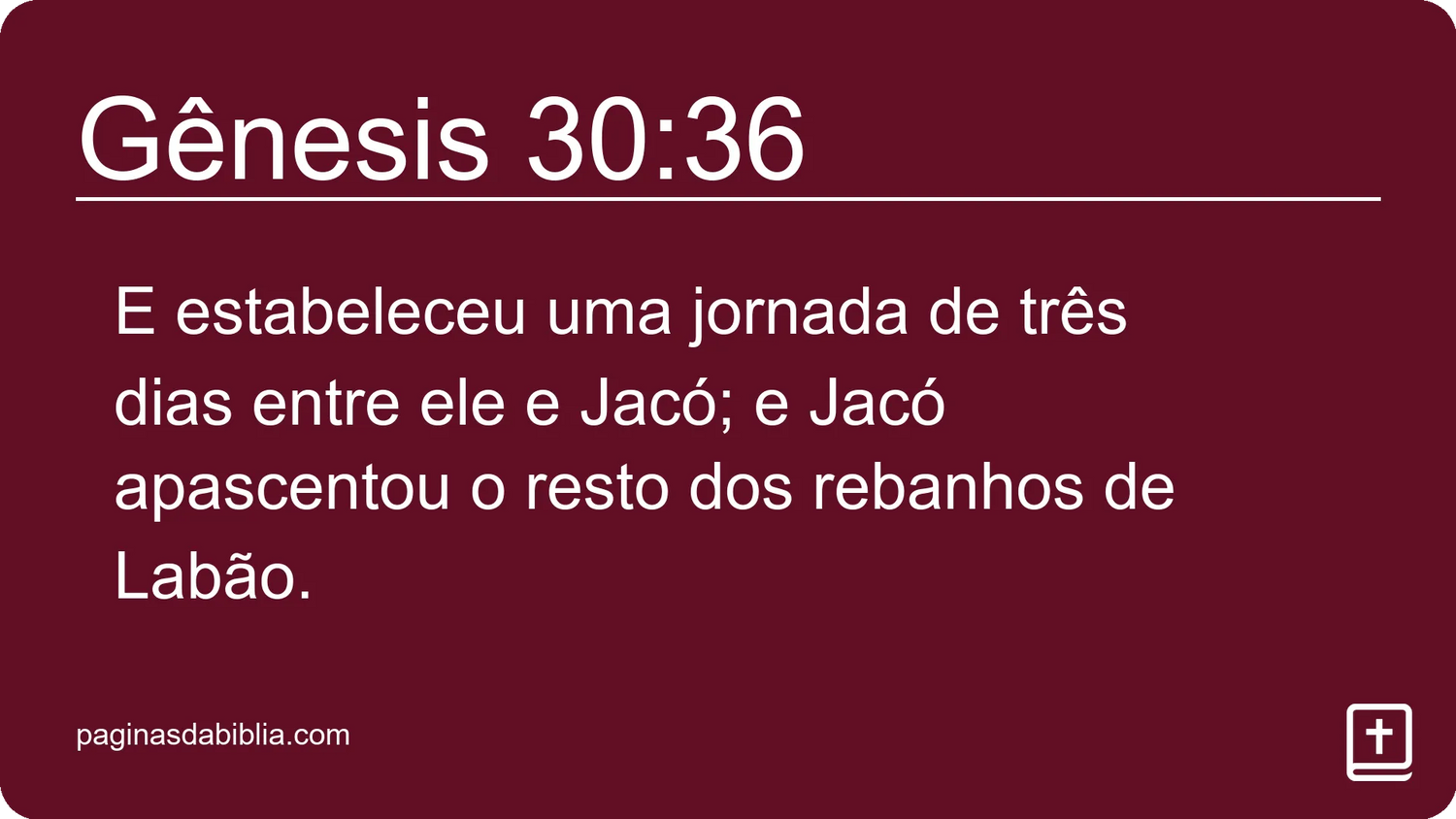 Gênesis 30:36