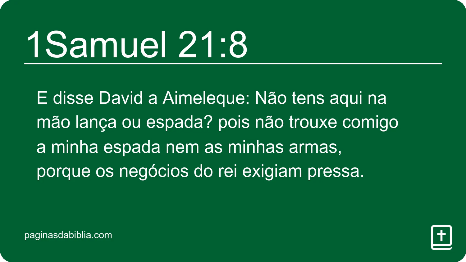 1Samuel 21:8