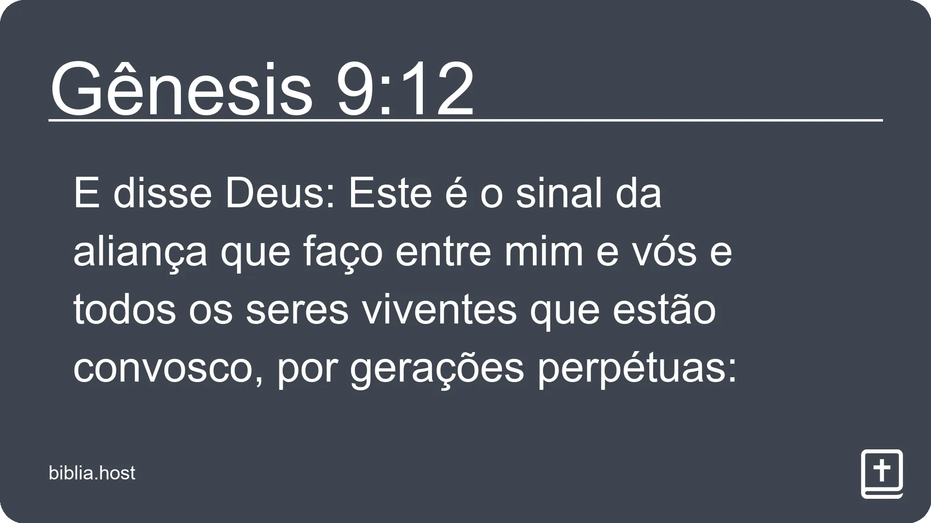 Gênesis 9:12